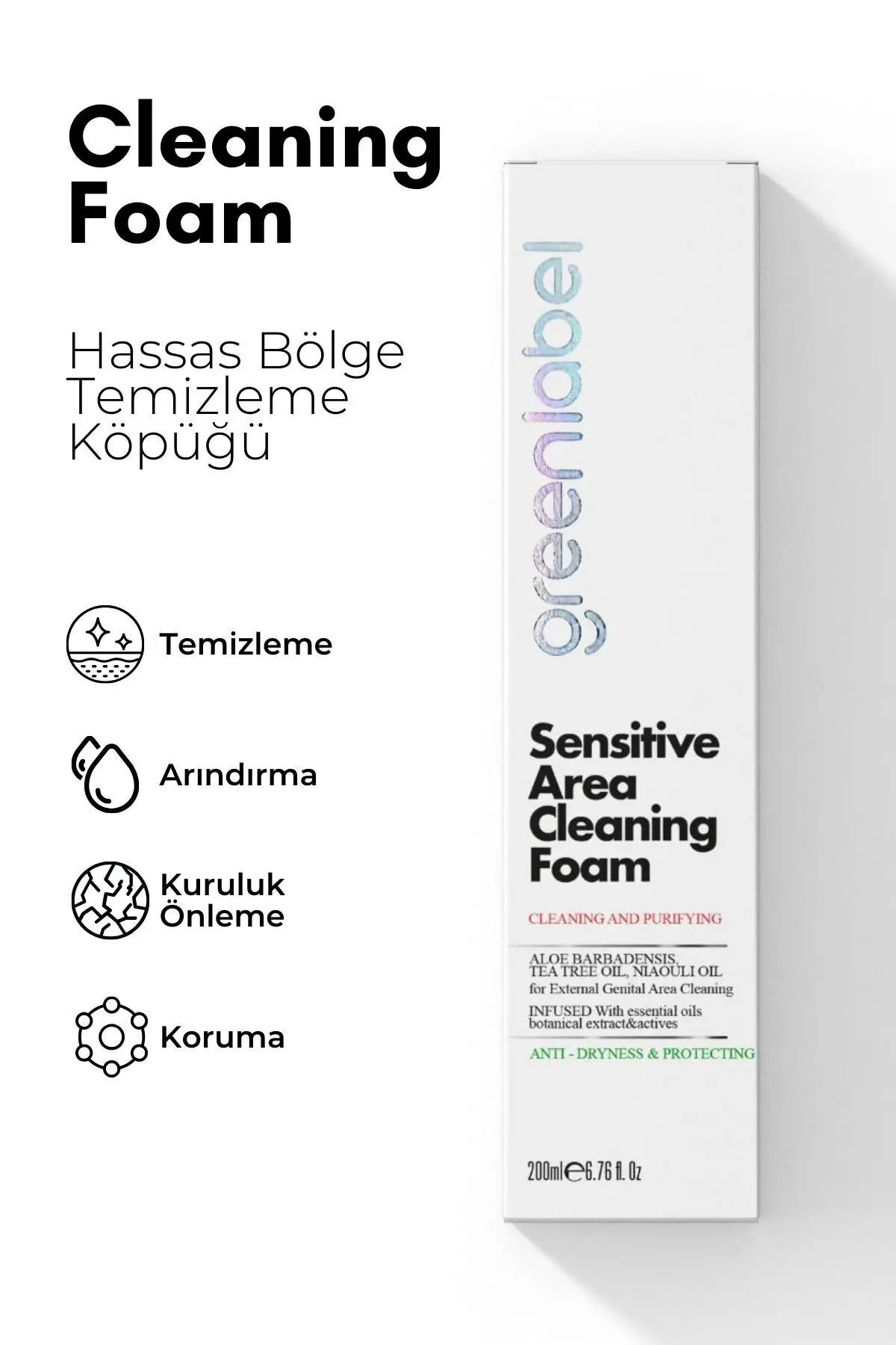 Green Label Intima Fresh Set - Beyazlatıcı Krem Ve Temizleme Köpüğü Intim temizlik seti