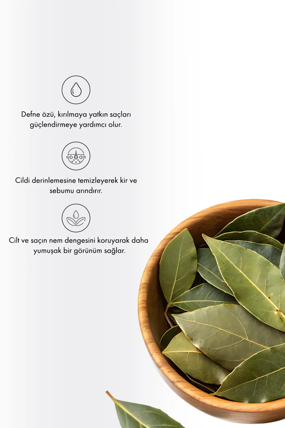 Green Label Defne Sabunu Natural Saç Ve Cilt Için 120gr.