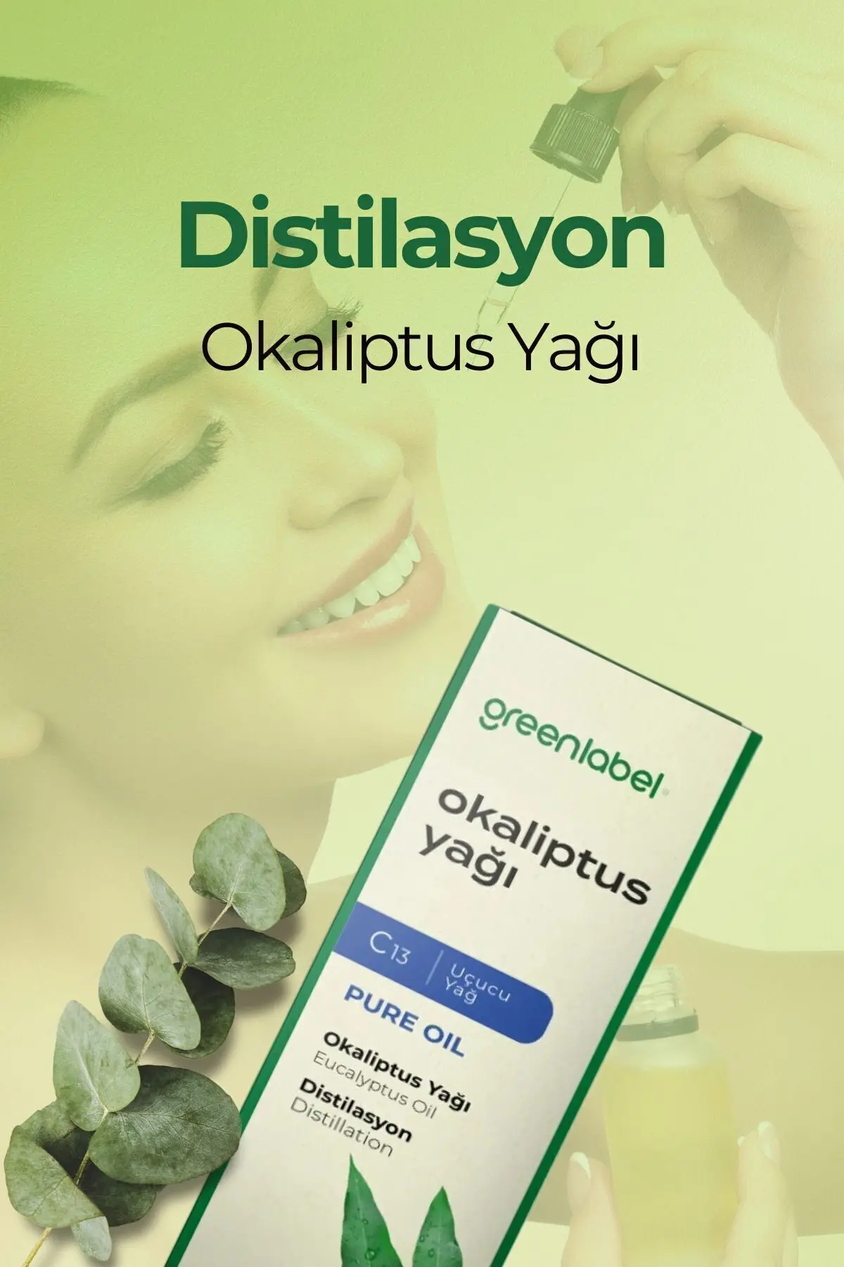 Green Label Okaliptus Yağı %100 Doğal Ve Saf 20ml