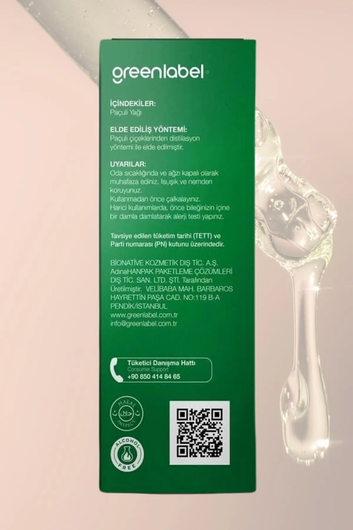 Green Label Paçuli Yağı %100 Doğal Ve Saf 10ml