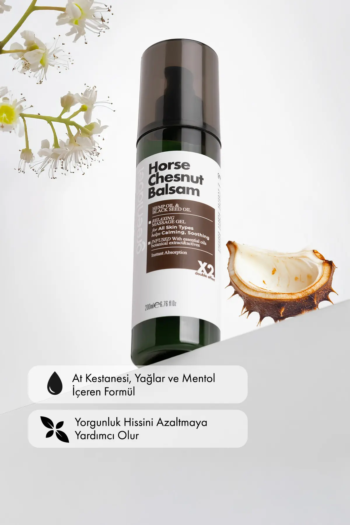 Green Label Horse Chestnut Balsam - At Kestanesi Ekstraktlı Rahatlatıcı Balsam 200 Ml.