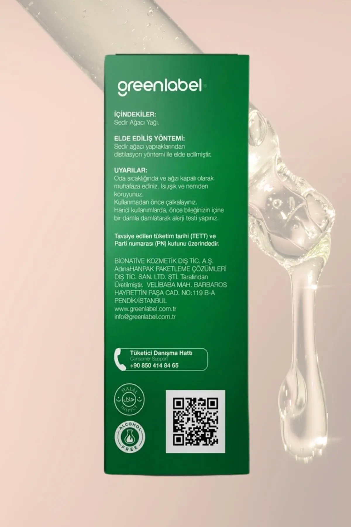 Green Label Sedir Ağacı Yağı %100 Doğal Ve Saf 10ml