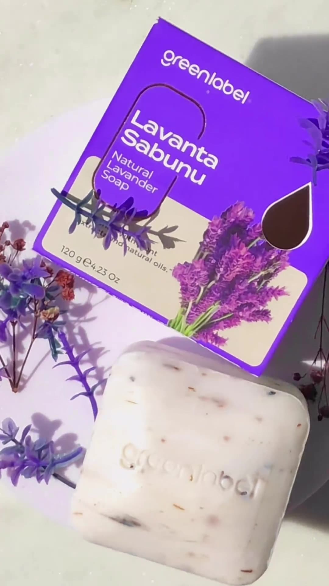 Green Label Zeytinyağı Sabunu Natural Saç Ve Cilt Besleyici 120gr.
