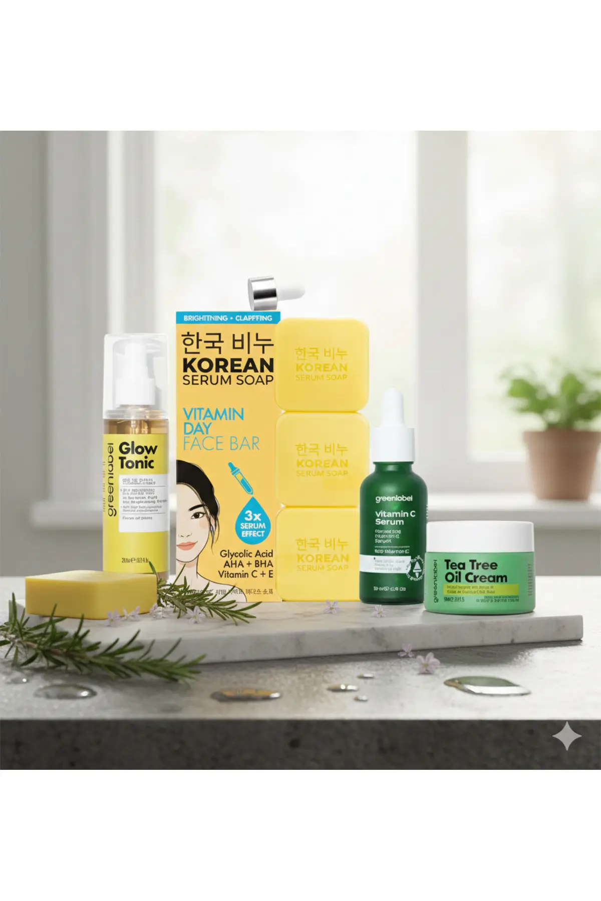 Green Label Doğal Işıltı Cilt Bakım Serisi