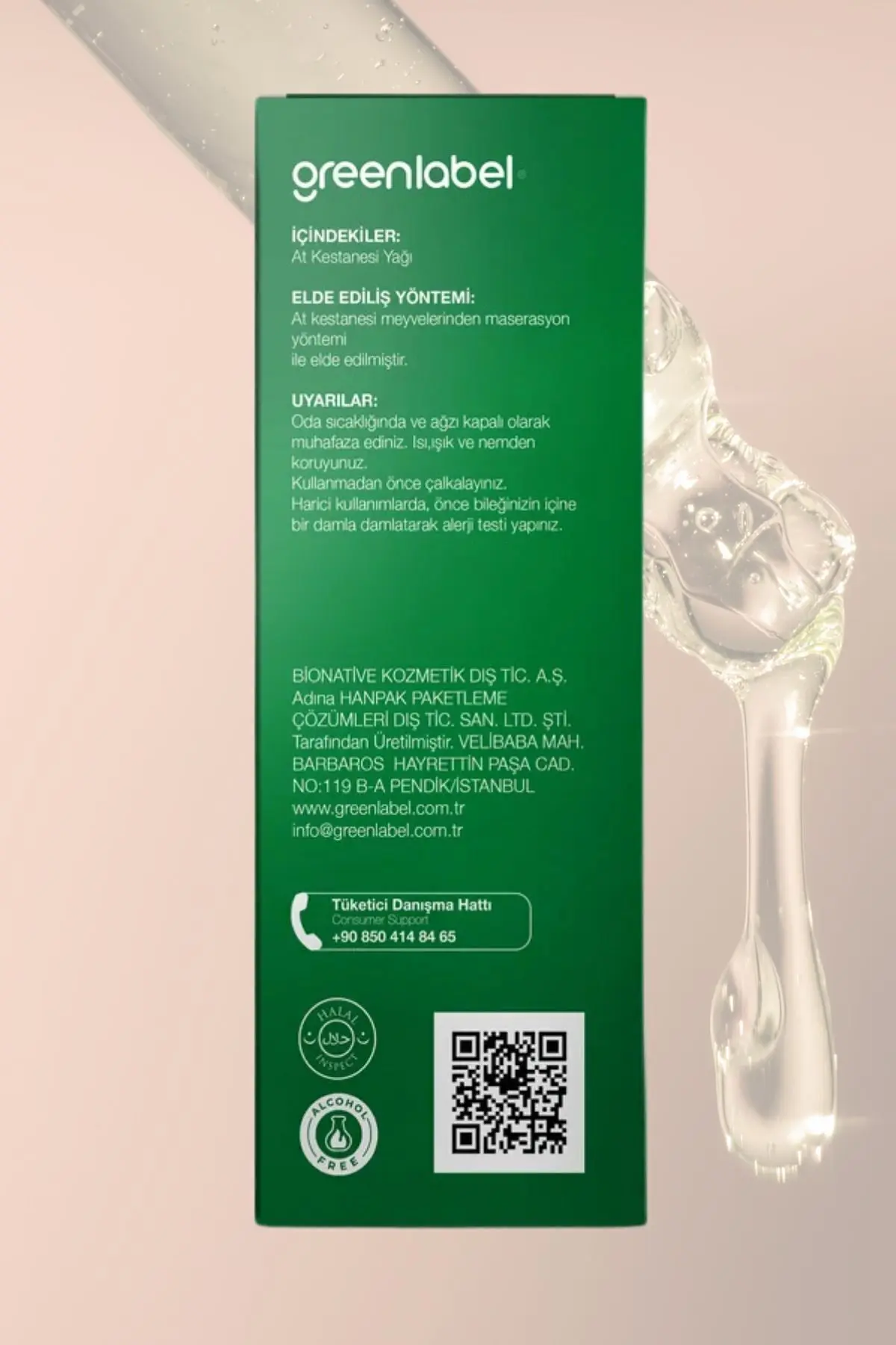 Green Label At Kestanesi Yağı 20ml
