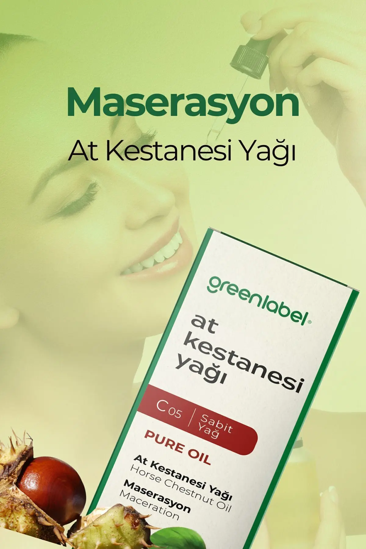 Green Label At Kestanesi Yağı 20ml