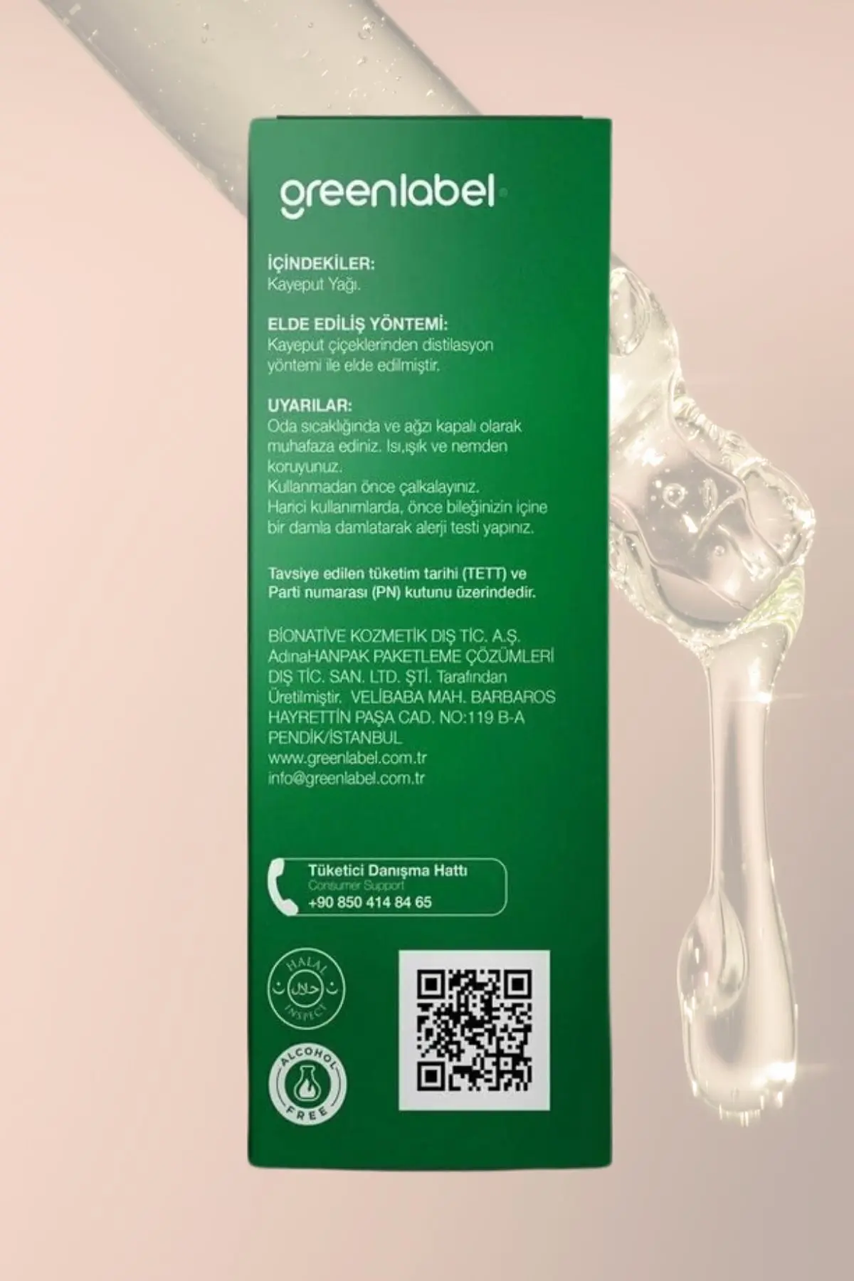 Green Label Kayeput Yağı %100 Doğal Ve Saf 10ml