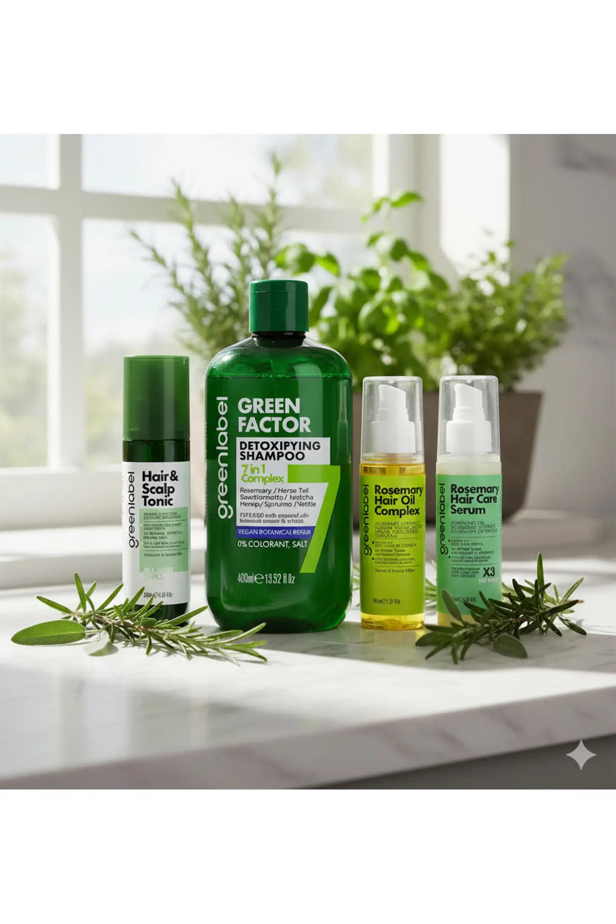 Green Label Biberiye Özlü Saç Bakım Seti