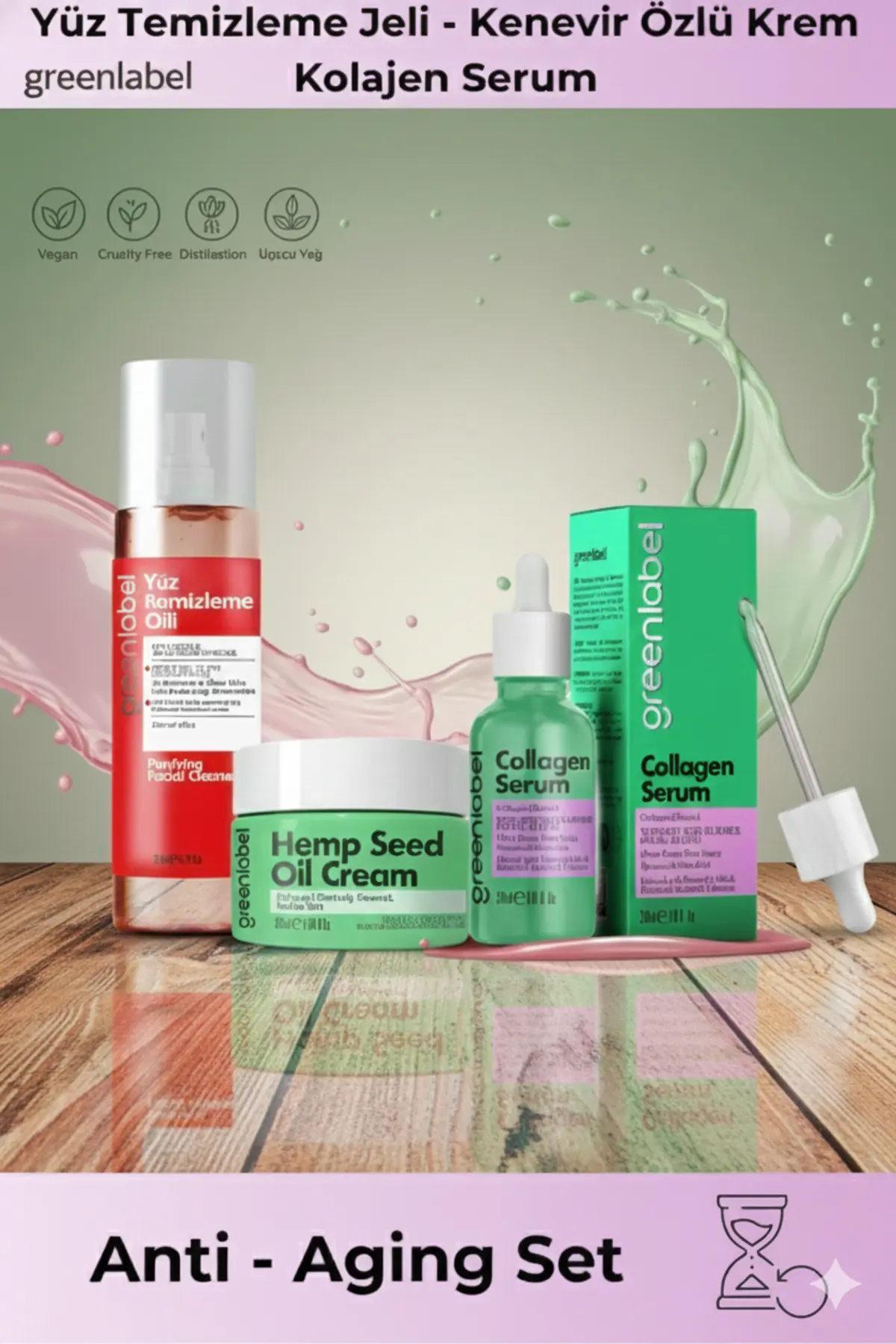 Green Label Anti Aging Yaşlanma Karşıtı Set