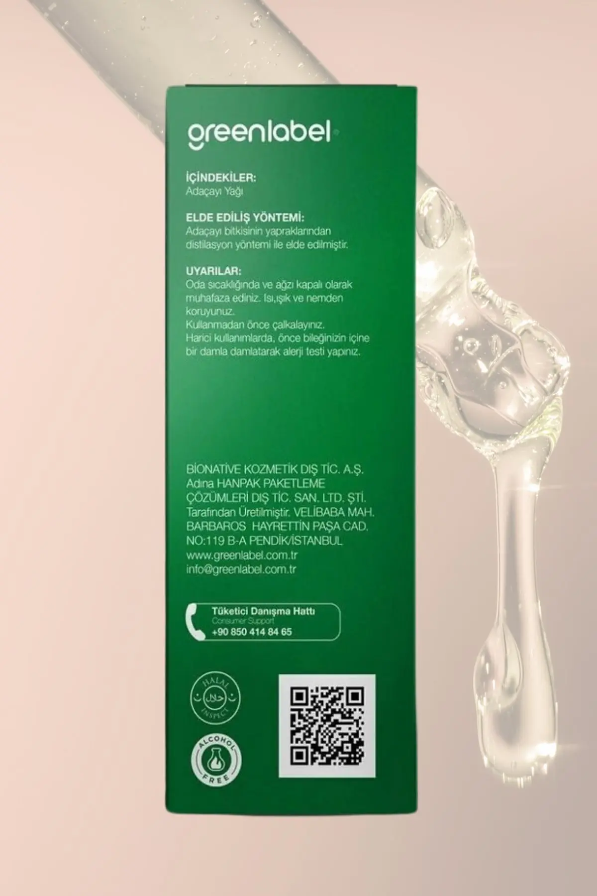 Green Label Adaçayı Yağı (ACI ELMA YAĞI) %100 Doğal Ve Saf 20ml