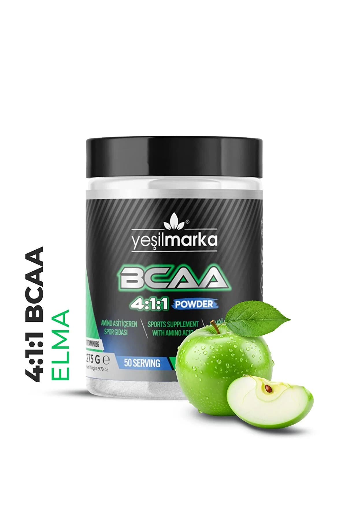 yeşilmarka Vegan Bcaa - Elmalı Amino Asit