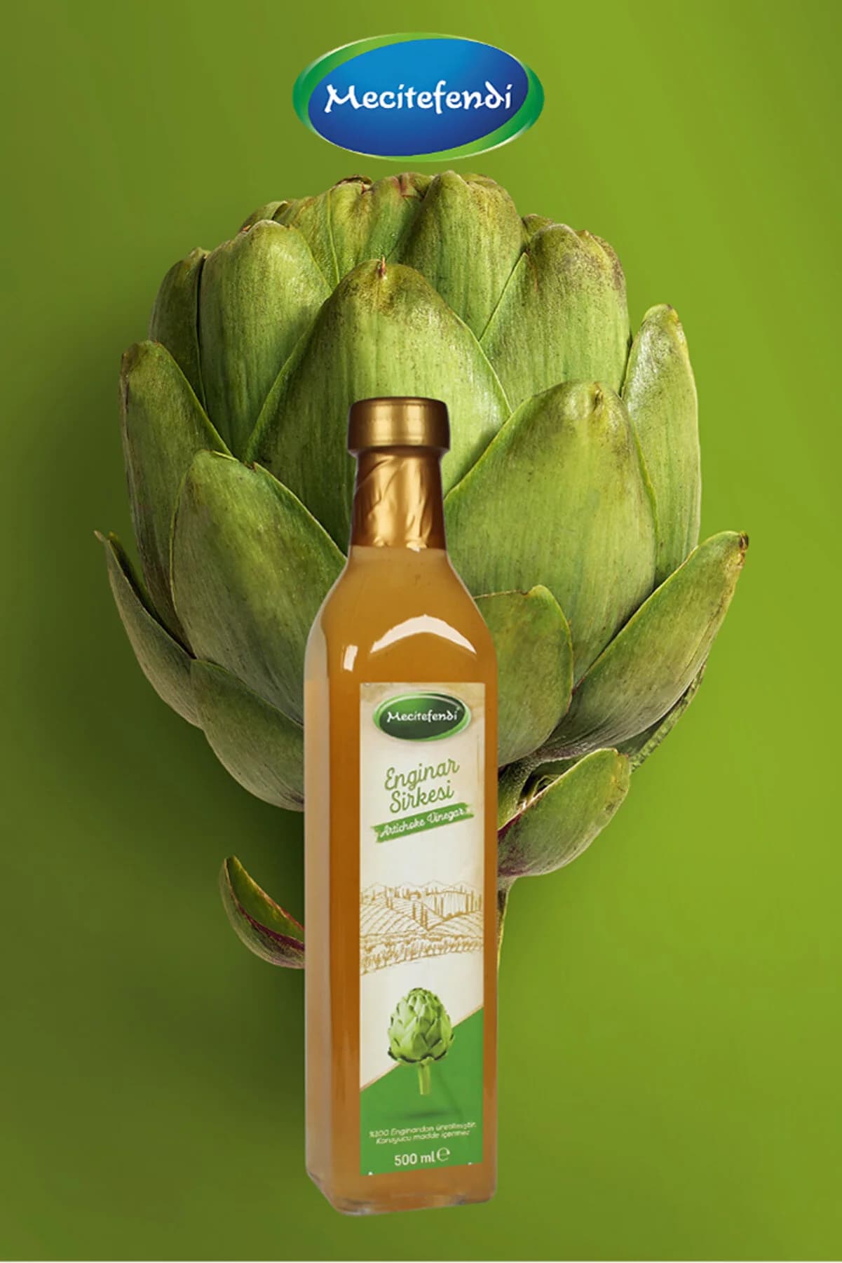 Mecitefendi MECİTEFENDİ ENGİNAR SİRKESİ 500 ML