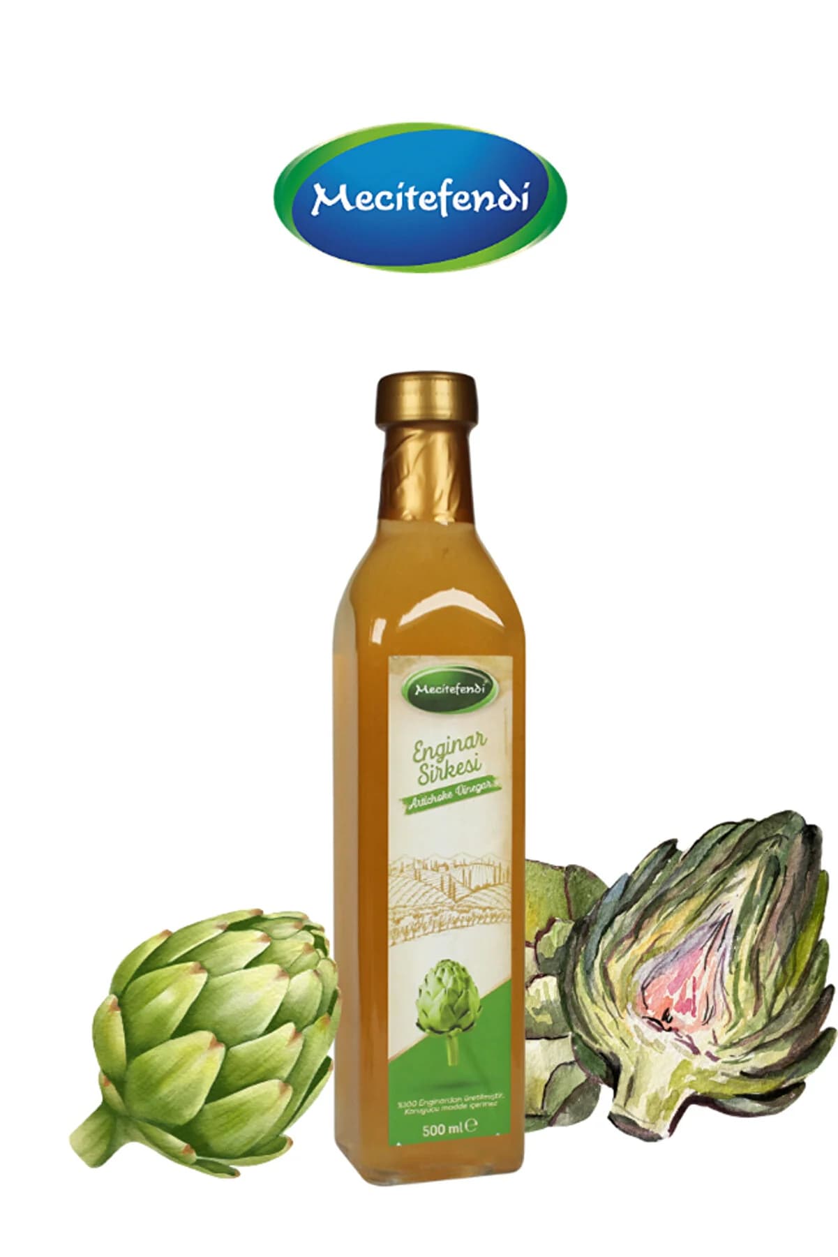 Mecitefendi MECİTEFENDİ ENGİNAR SİRKESİ 500 ML