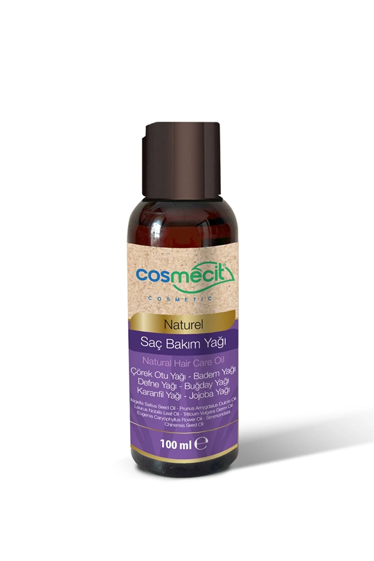 cosmecit Naturel Saç Bakım Yağı 100 ml - Bitkisel Yağ Kompleksi