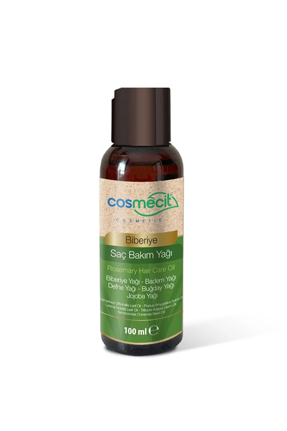 cosmecit Biberiye Saç Bakım Yağı 100ml - Besleyici & Güçlendirici Bitkisel Formül