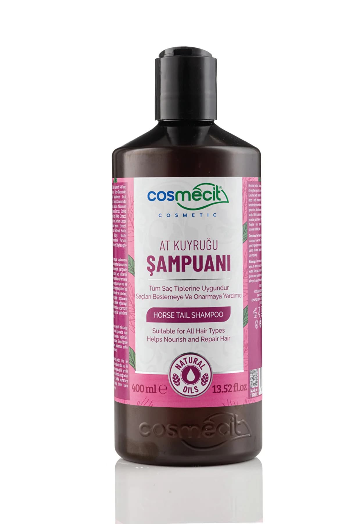 cosmecit Hızlı Uzamaya Ve Beslemeye Yardımcı At Kuyruğu Şampuan 400ML