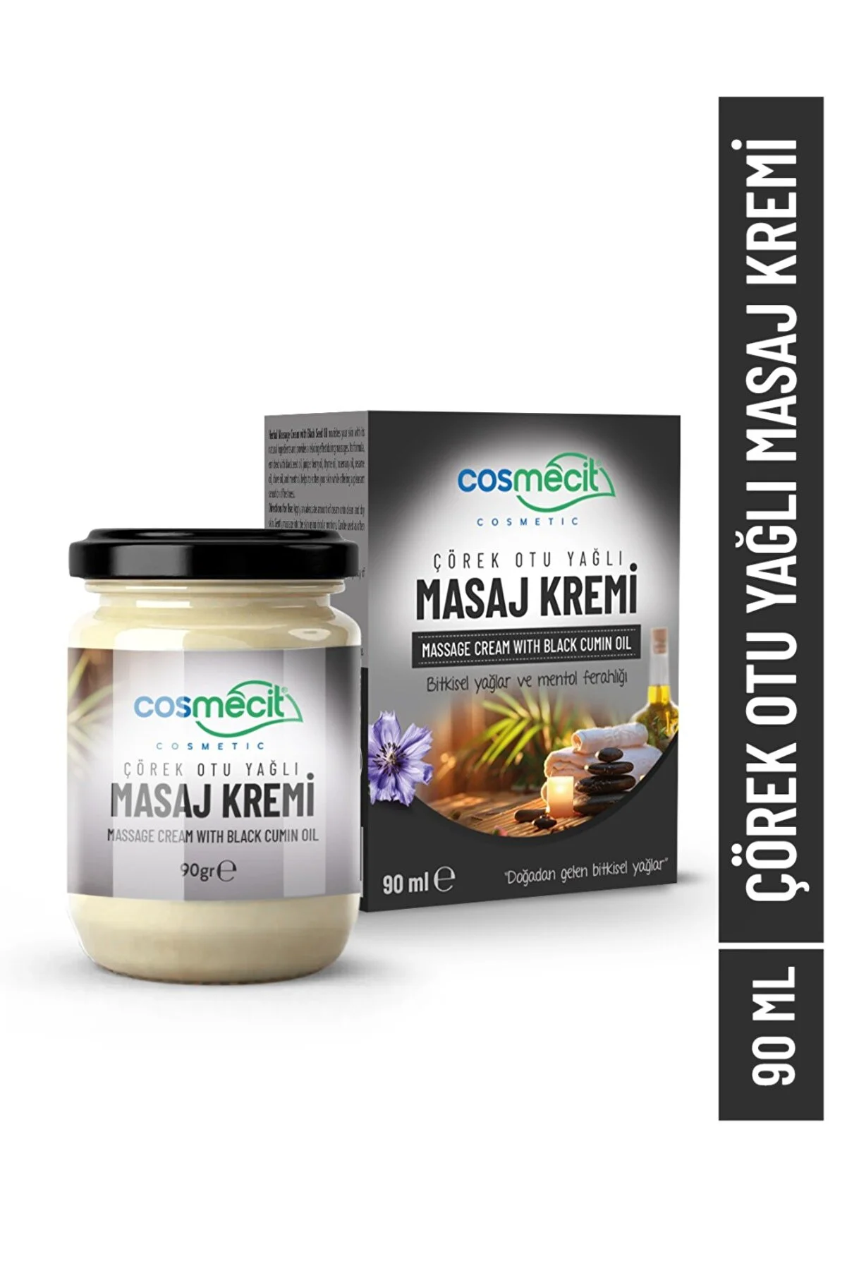 cosmecit Çörek Otu Yağlı Masaj Kremi 90gr