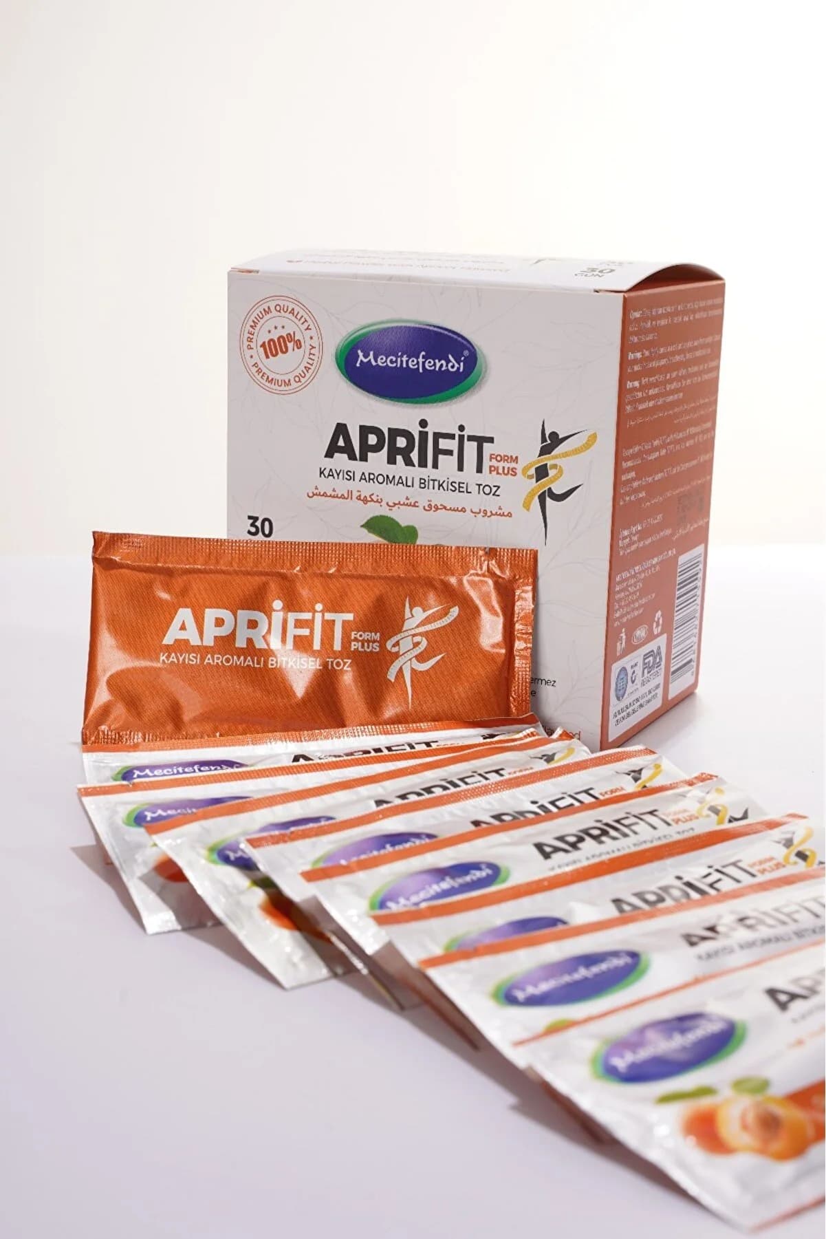 Mecitefendi Aprifit Form Plus Kayısı Aromalı Bitkisel Toz (30 Şase)