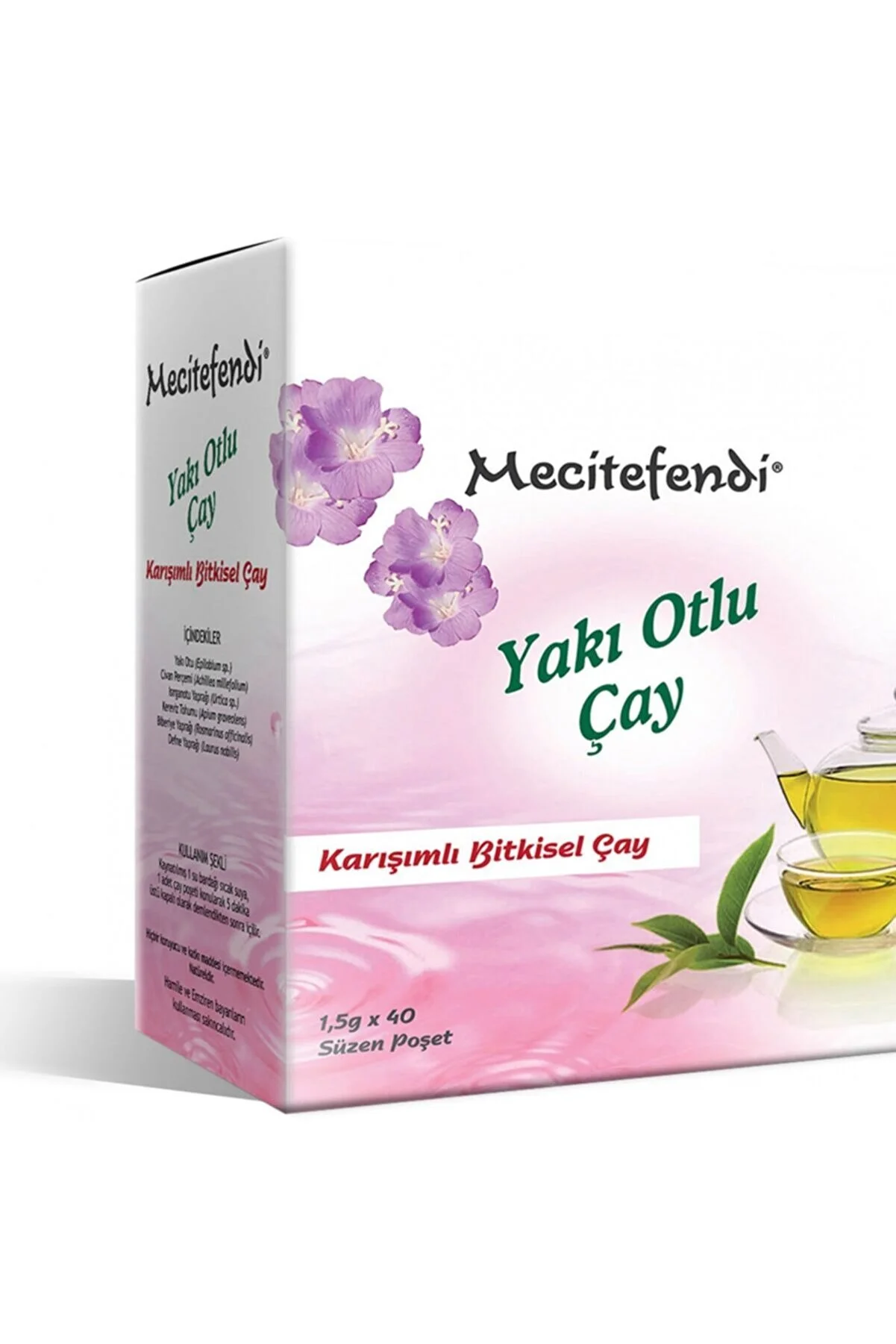 Mecitefendi Yakı Otlu Çay Süzen Poşet 40'lı 8697459025276