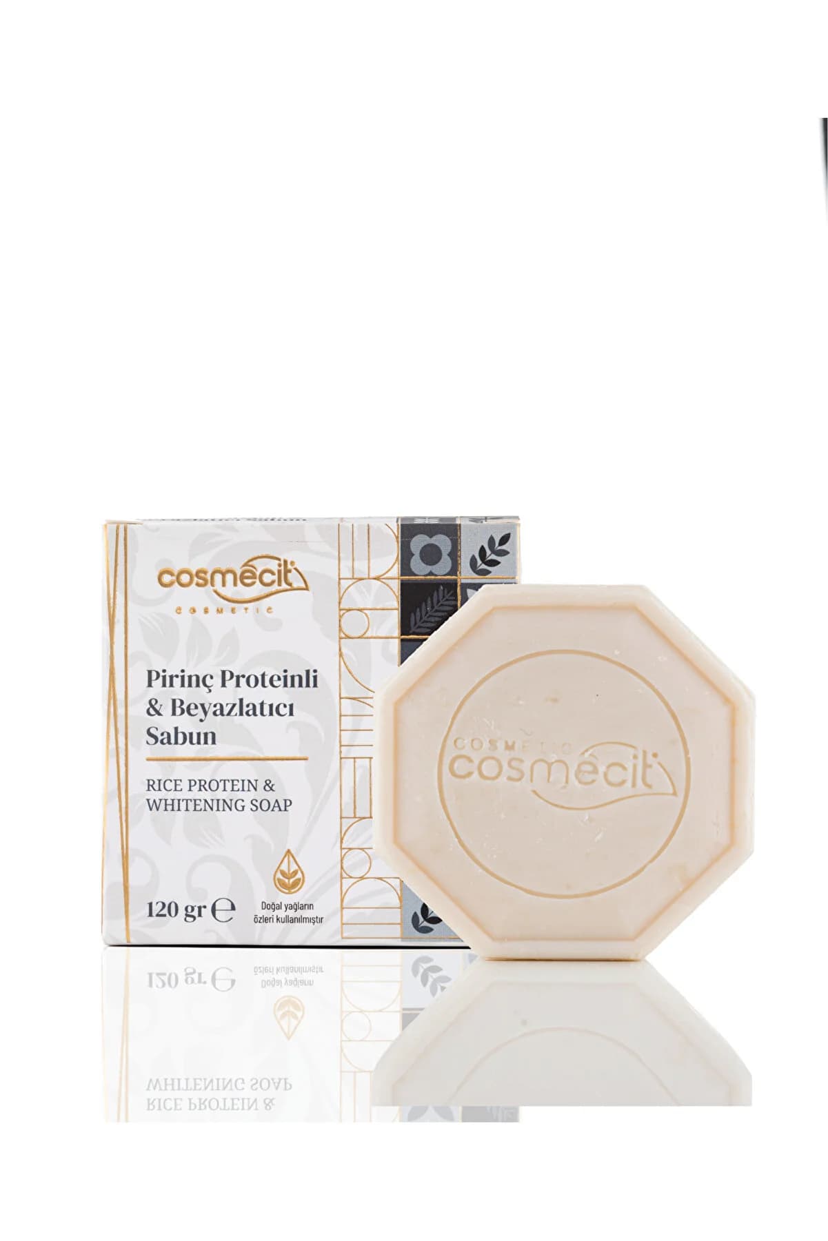 cosmecit PİRİNÇ PROTEİNLİ & BEYAZLATICI SABUN 120 GR