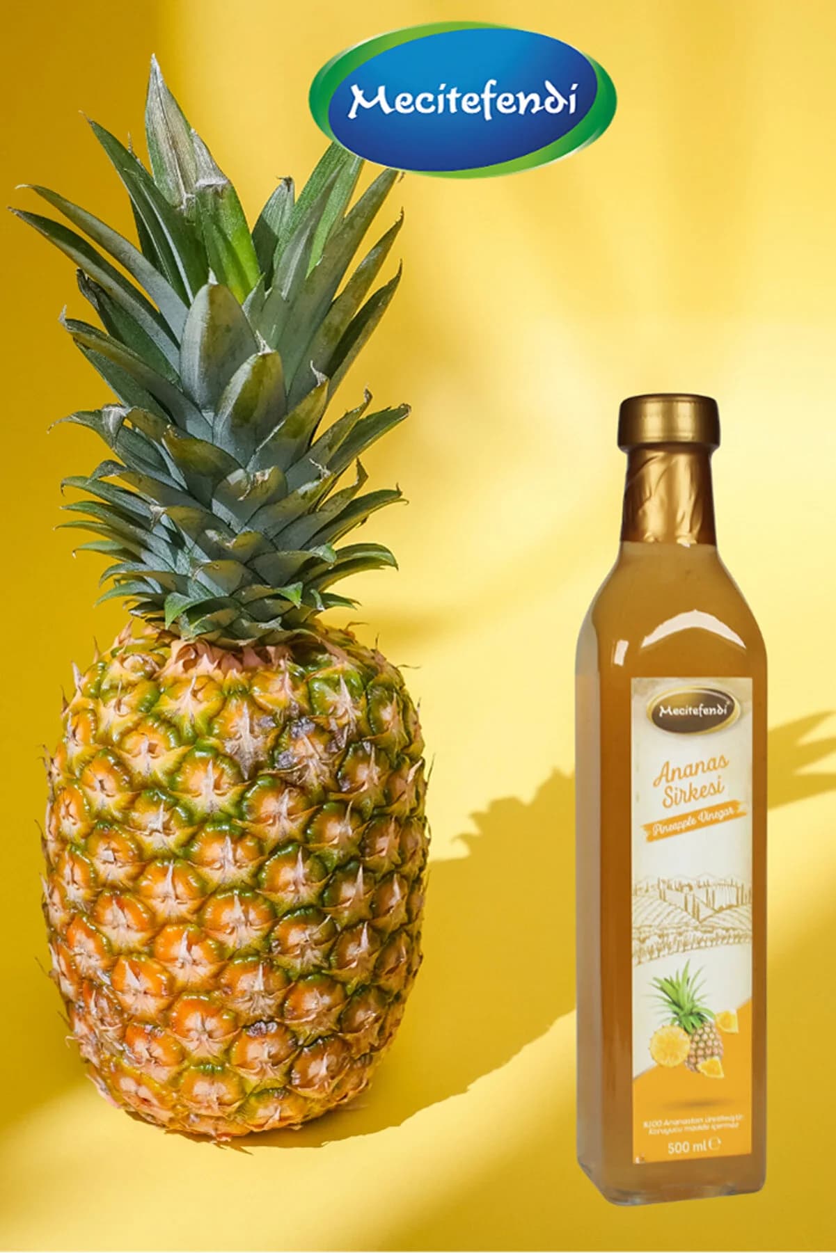 Mecitefendi MECİTEFENDİ ANANAS SİRKESİ 500 ML