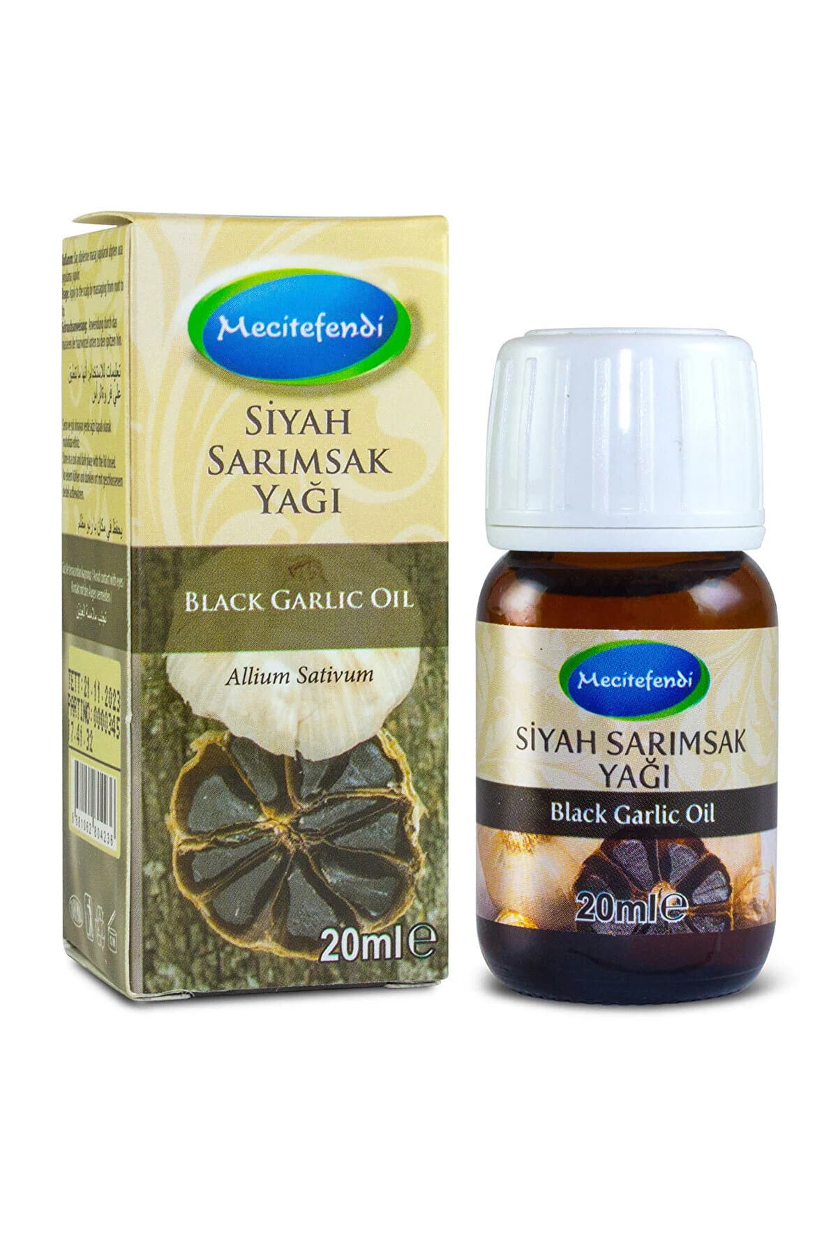 Mecitefendi Siyah Sarımsak Yağı 20 ml
