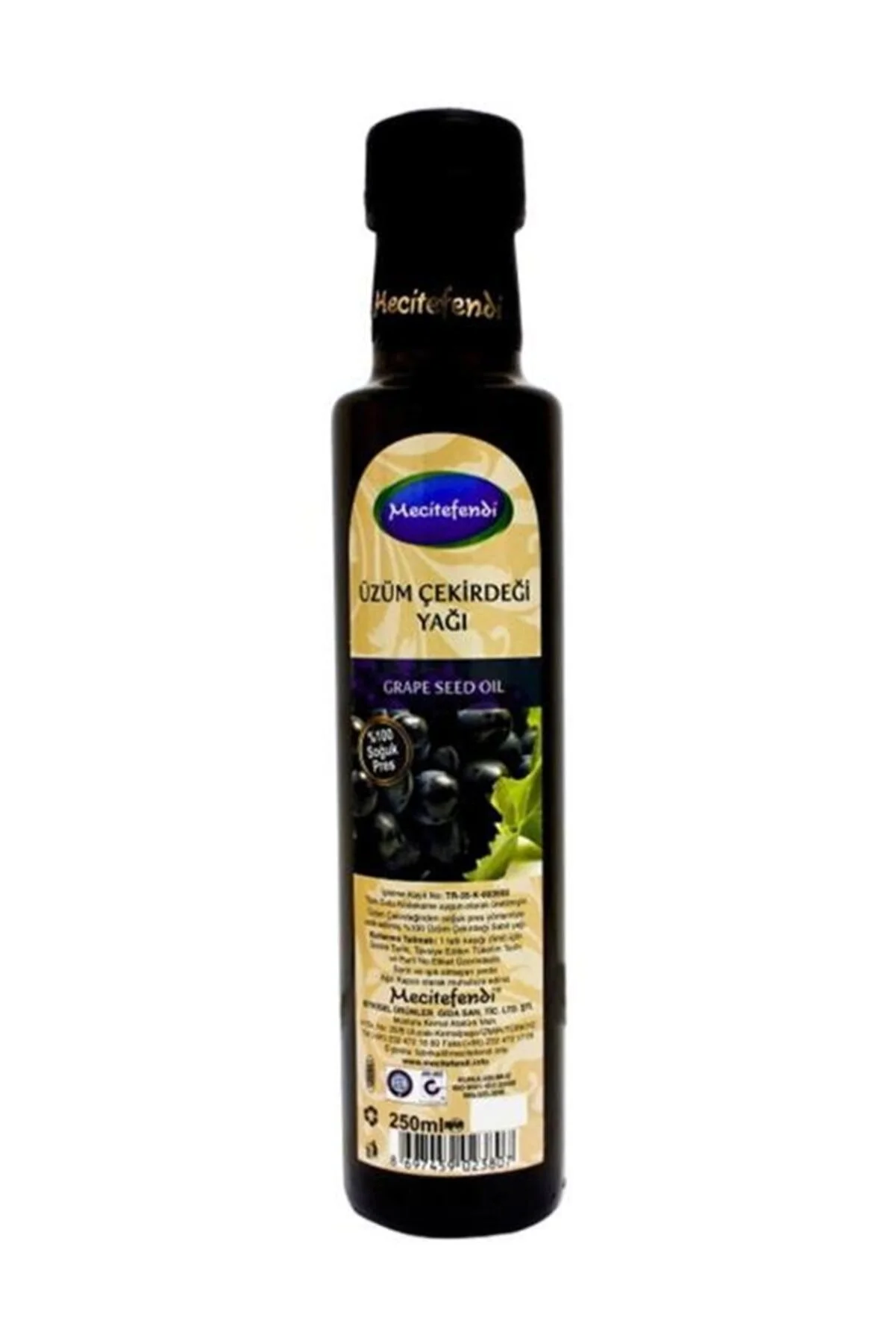 Mecitefendi Mecitefendi Üzüm Çekirdeği Yağı 250 Ml