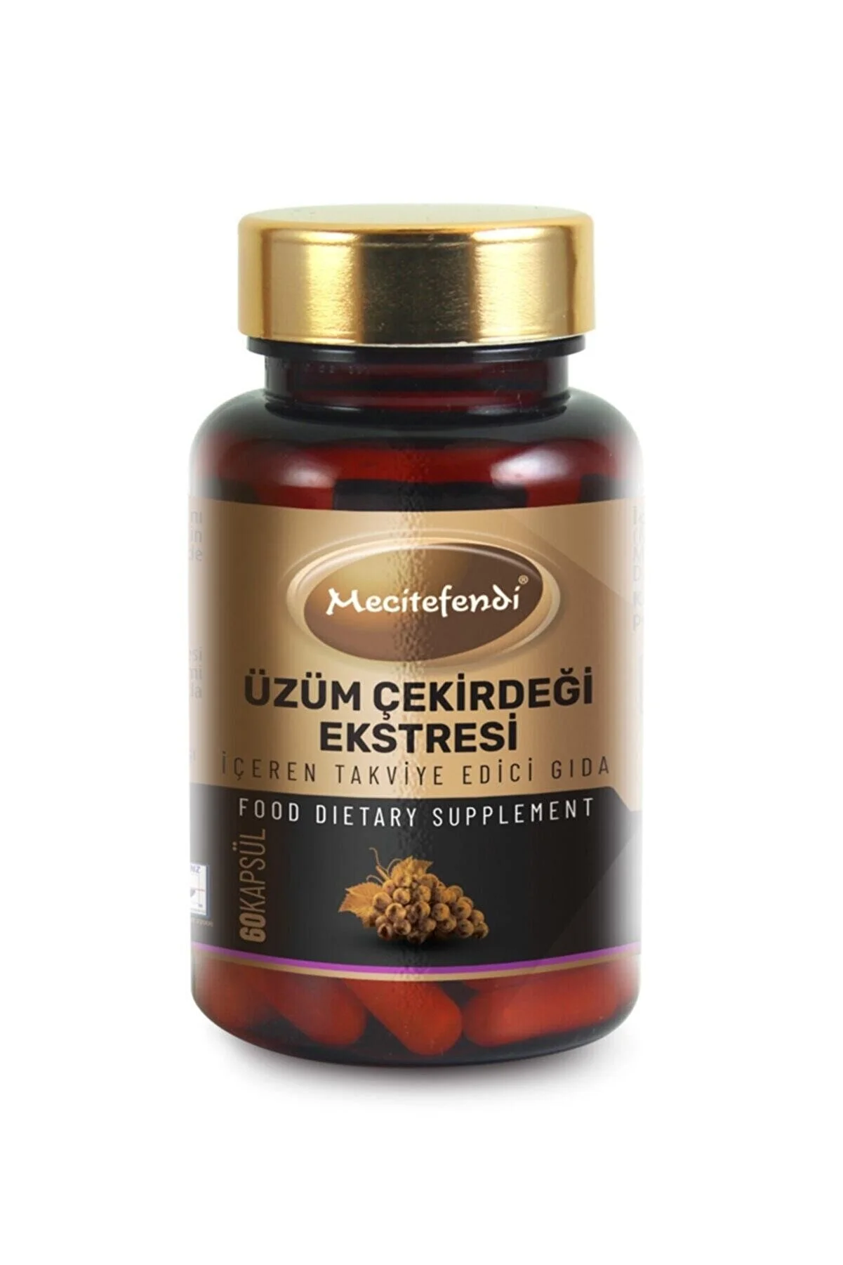 Mecitefendi Üzüm Çekirdeği Ekstraktı (545 Mg 60 Kapsül)