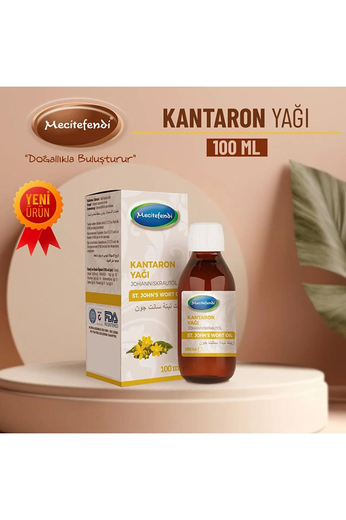 Mecitefendi Kantaron Yağı 100 ml