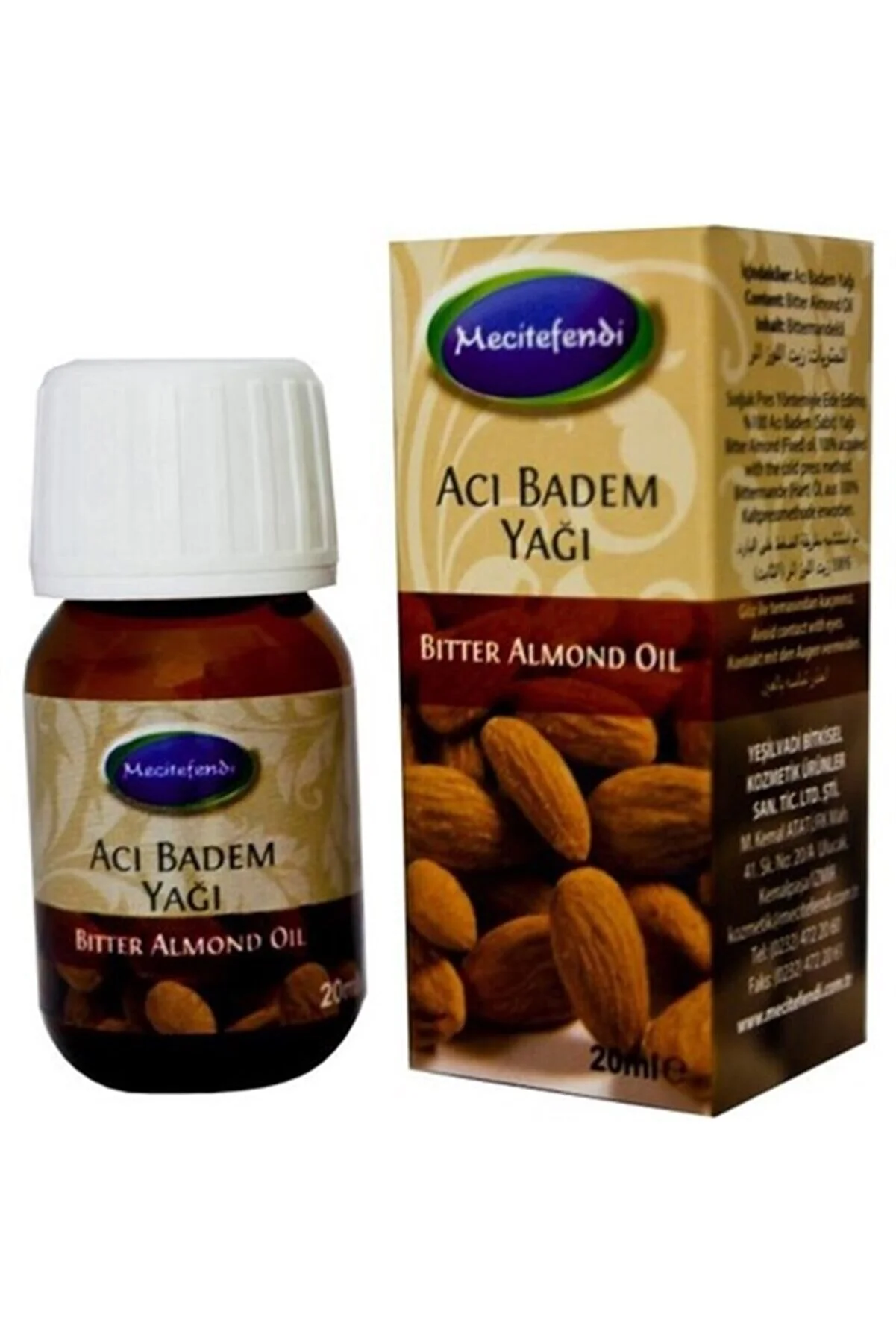 Mecitefendi Mecitefendi Acı Badem Acıbadem Yağı 20 Ml