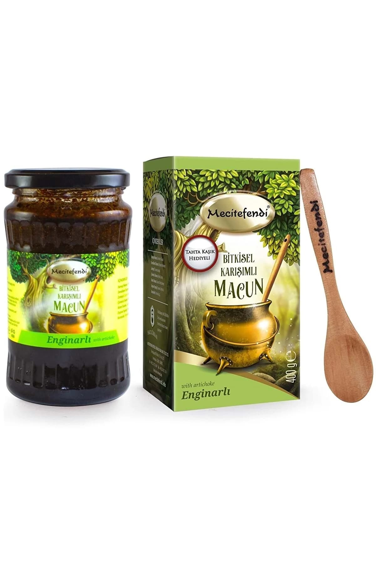 Mecitefendi Bitkisel Karışımlı Ve Enginarlı Macun 400 Gr