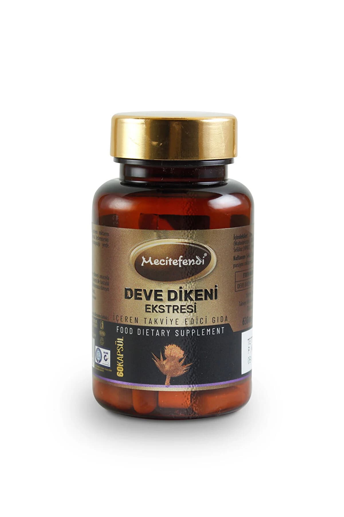 Mecitefendi Deve Dikeni Ekstresi 40 Kapsül 650 Mg