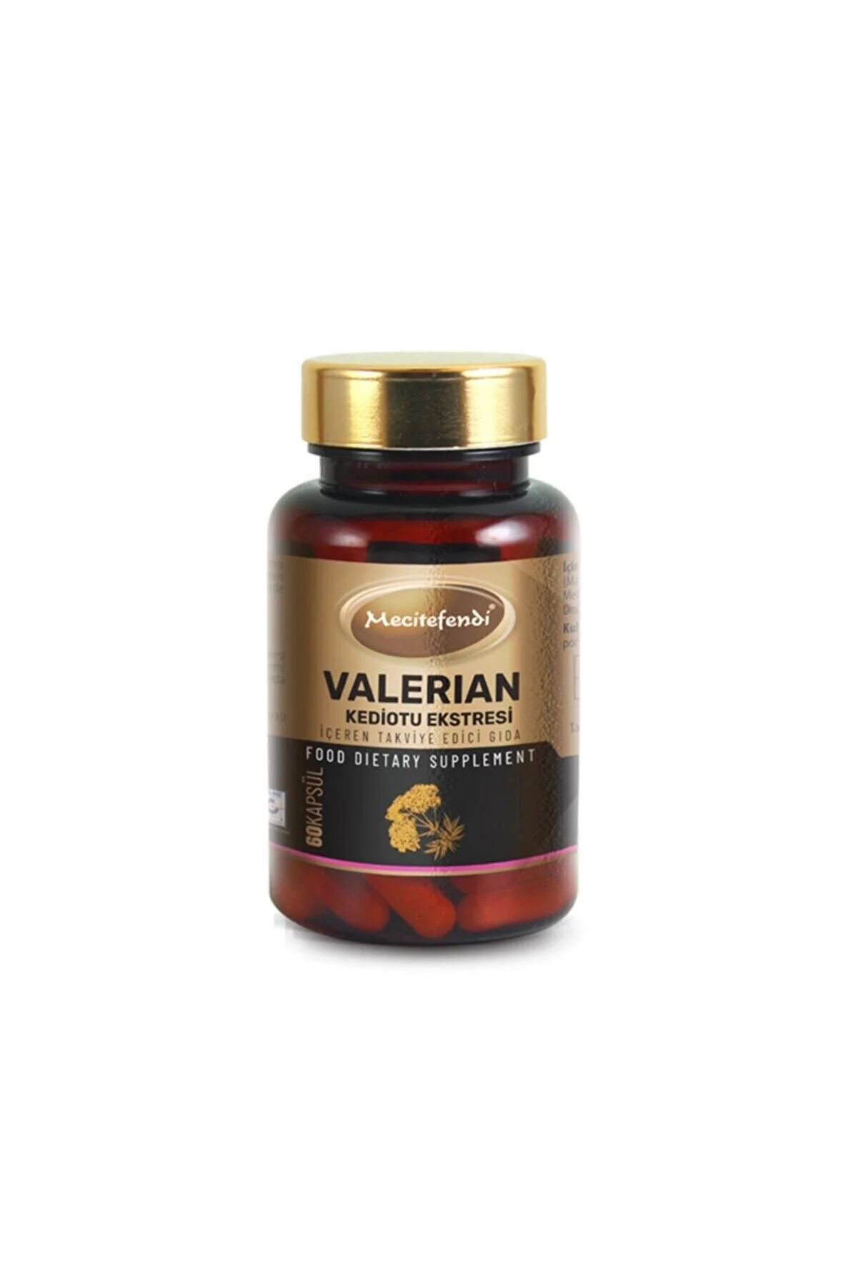 Mecitefendi Valerıan Kediotu Ekstesi Içeren Takviye Edici Gıda (60 Kapsül*590mg)