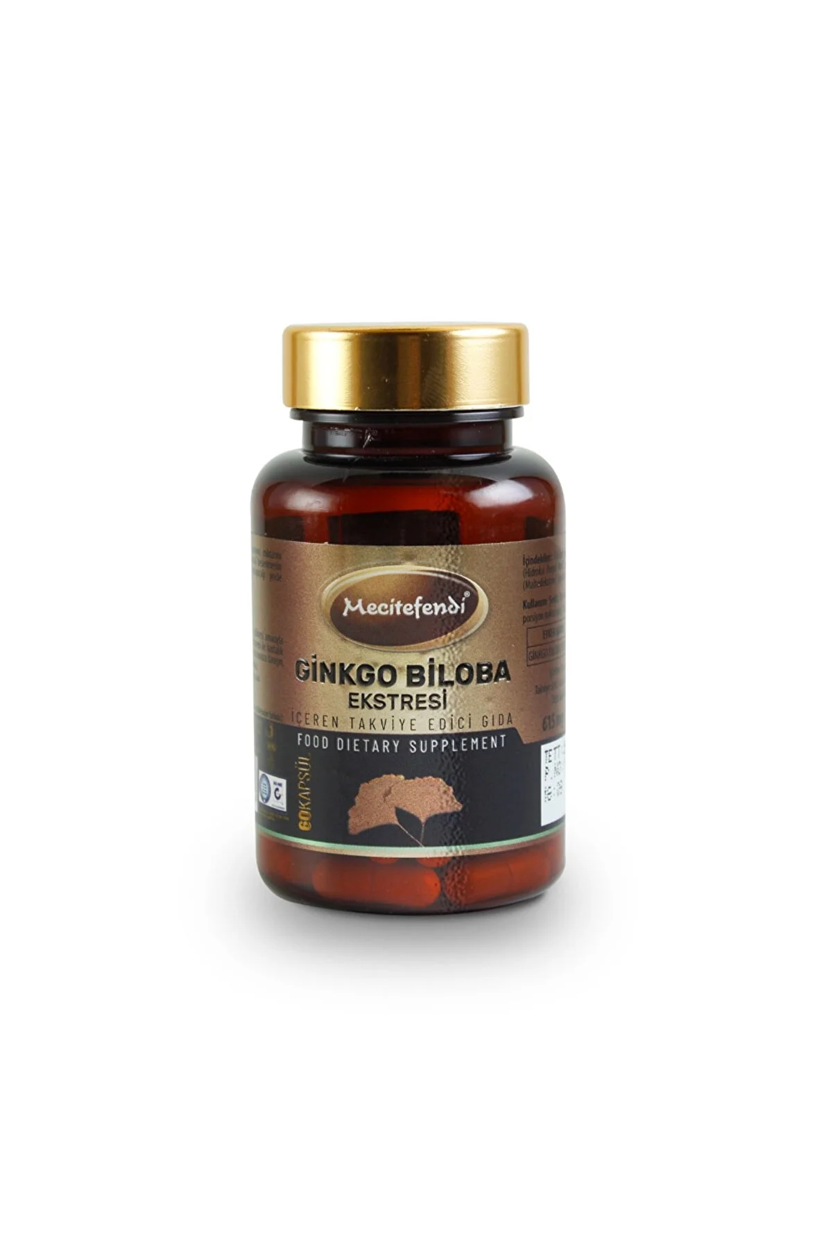 Mecitefendi Ginkgo Biloba Ekstesi Içeren Takviye Edici Gıda (60 KAPSÜL*615MG)