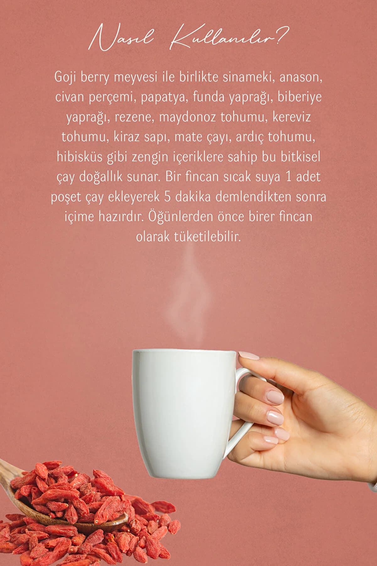 Mecitefendi Goji Berry Süzen Poşet 40'lı 8697459027492