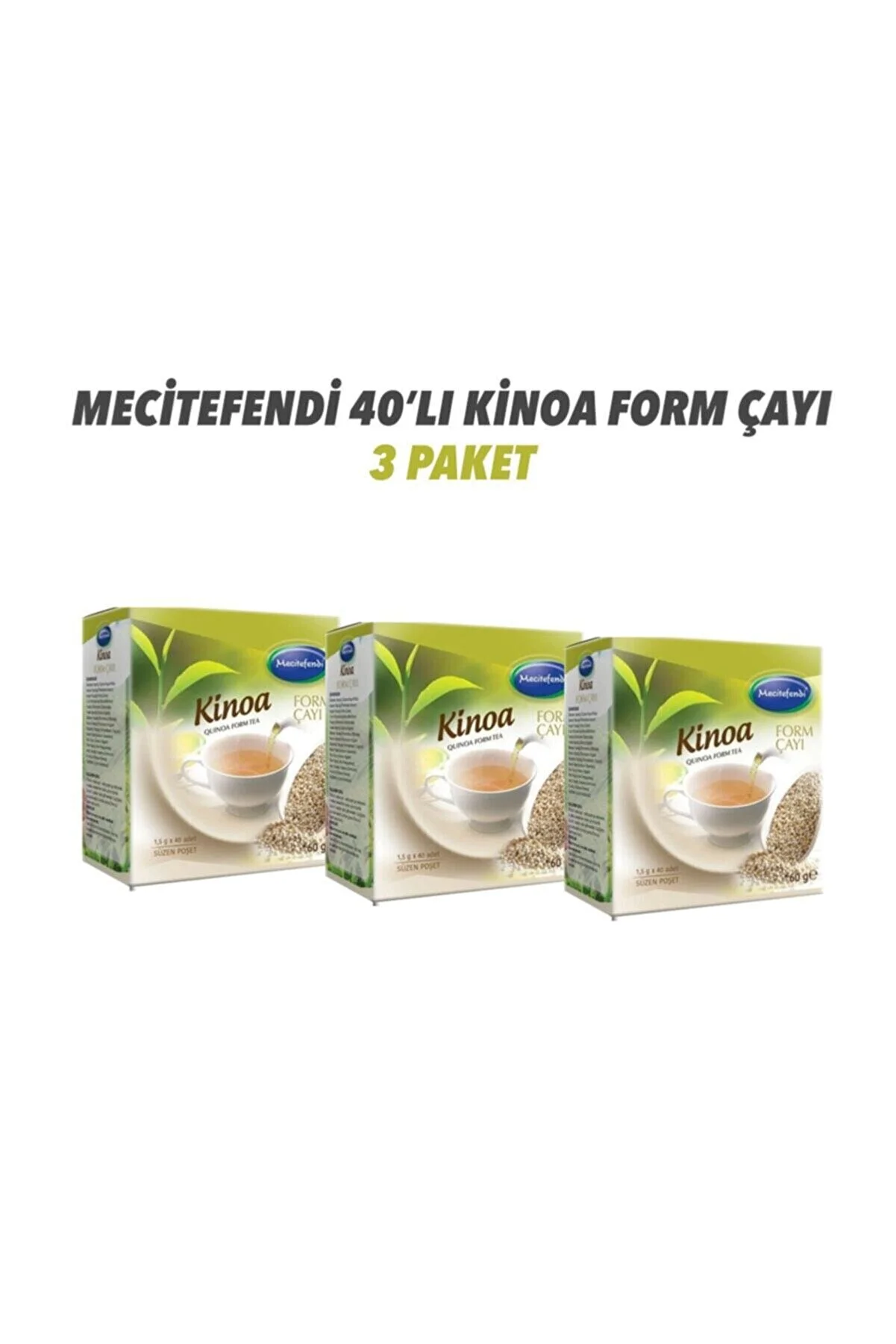 Mecitefendi Kinoa Çayı (süzen Poşet 40'lı) X 3