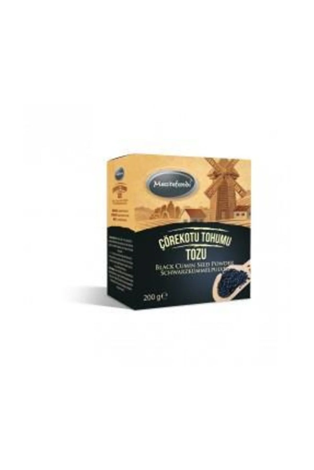 Mecitefendi Ögütülmüş Çörekotu Tohumu Tozu 200 Gram