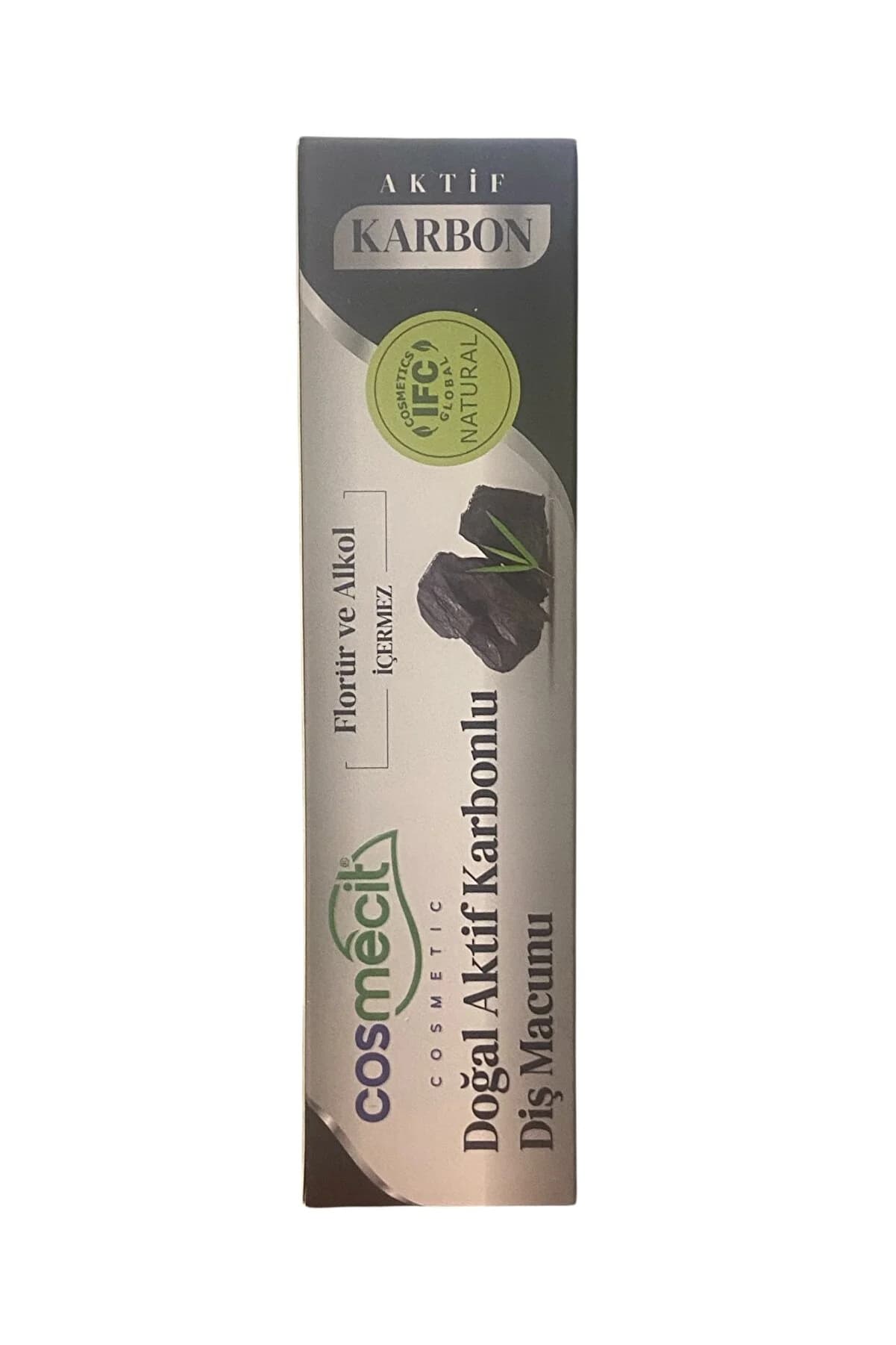 BİZİMAKTAR Cosmecit Doğal Aktif Karbonlu Diş Macunu 125gr