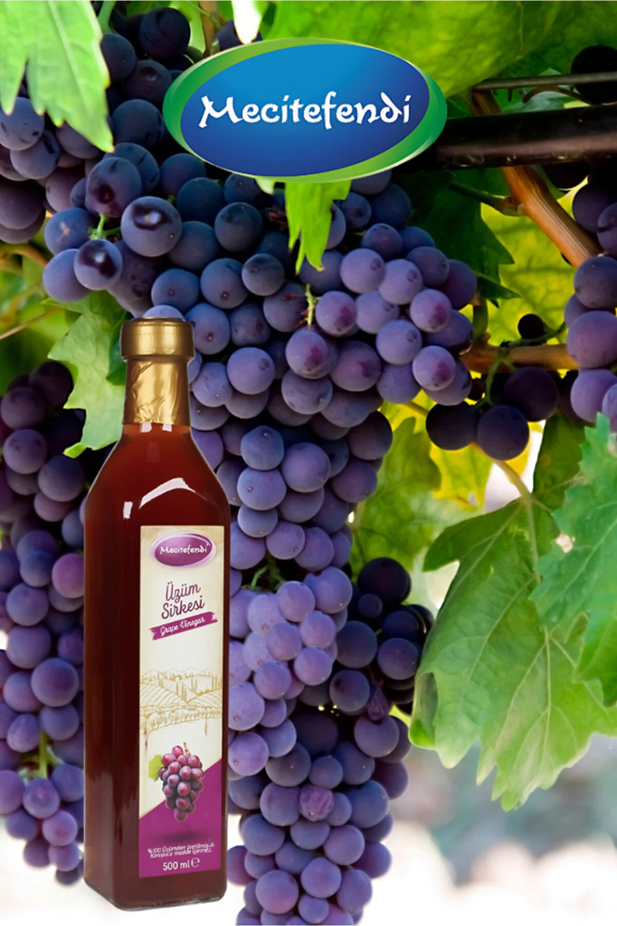 Mecitefendi MECİTEFENDİ ÜZÜM SİRKESİ 500 ML