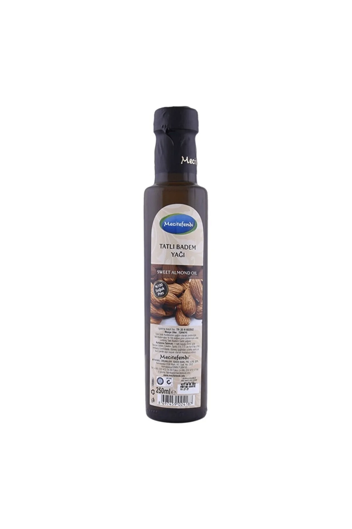 Mecitefendi Tatlı Badem Yağı 250 ml