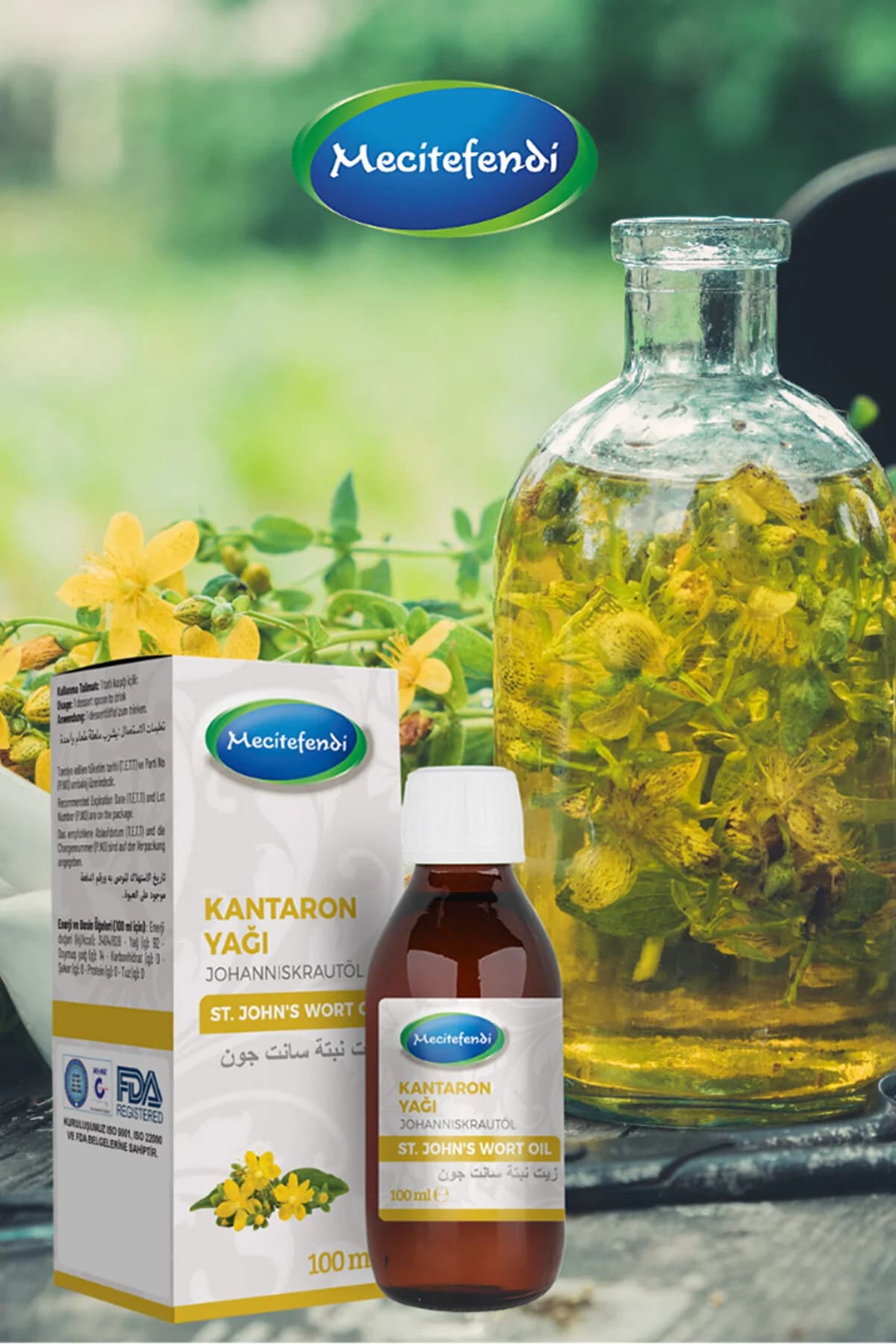 Mecitefendi MECİTEFENDİ KANTARON YAĞI 100 ML