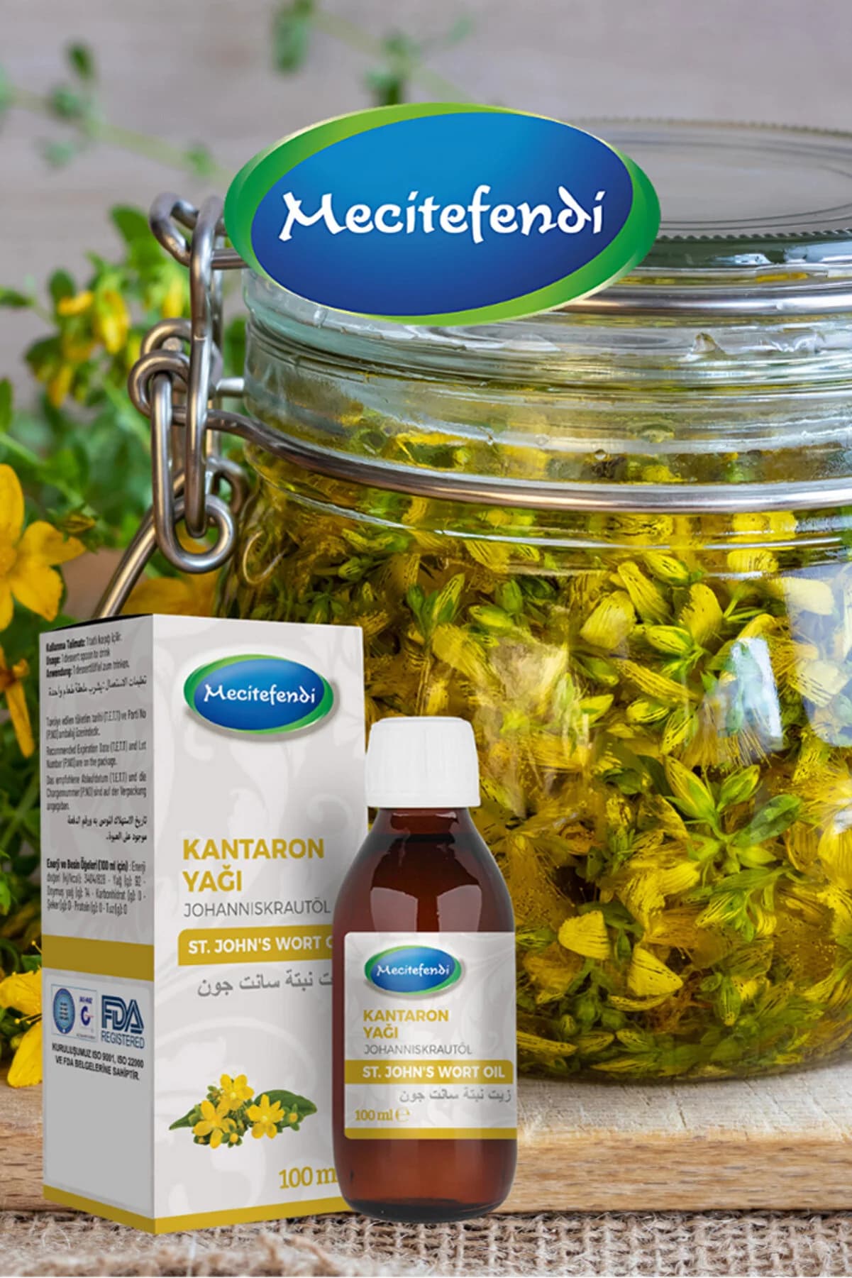 Mecitefendi MECİTEFENDİ KANTARON YAĞI 100 ML
