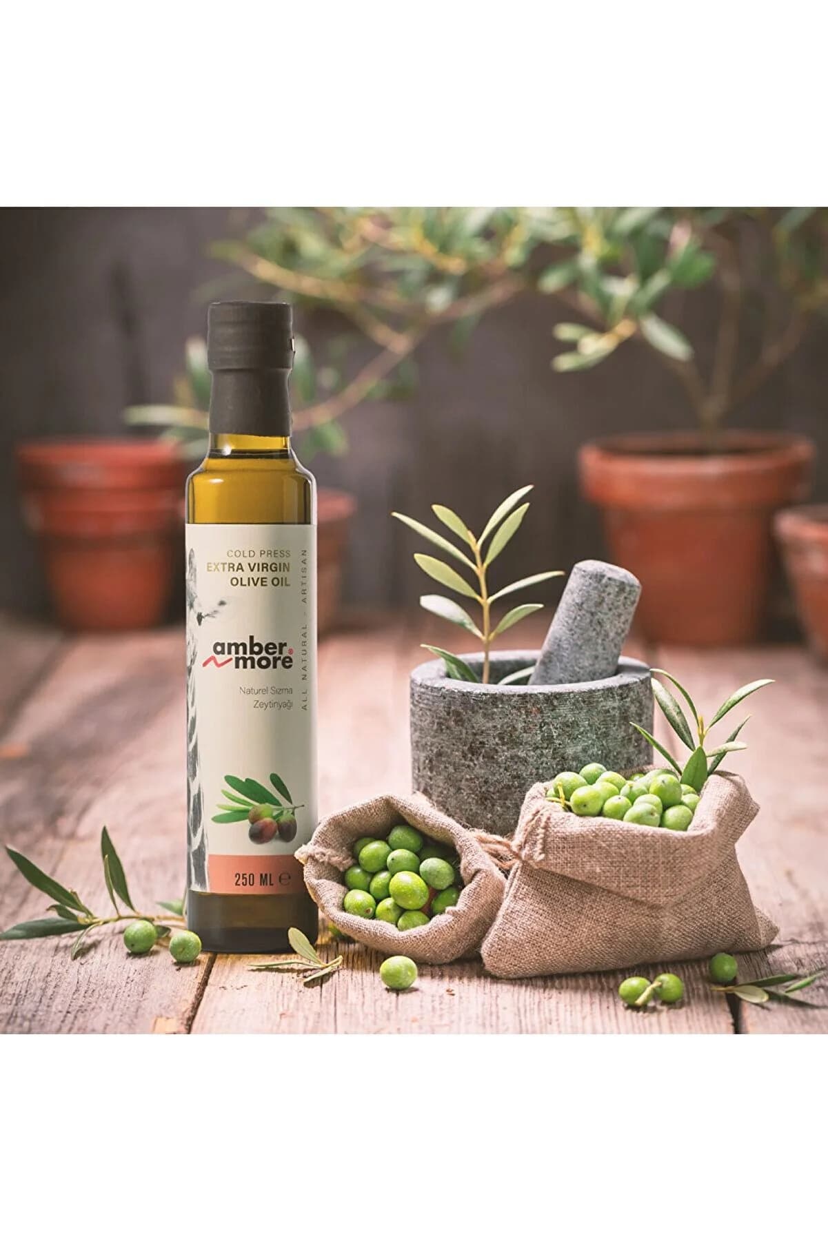 AMBERNMORE Naturel Sızma Zeytinyağı 250 ml