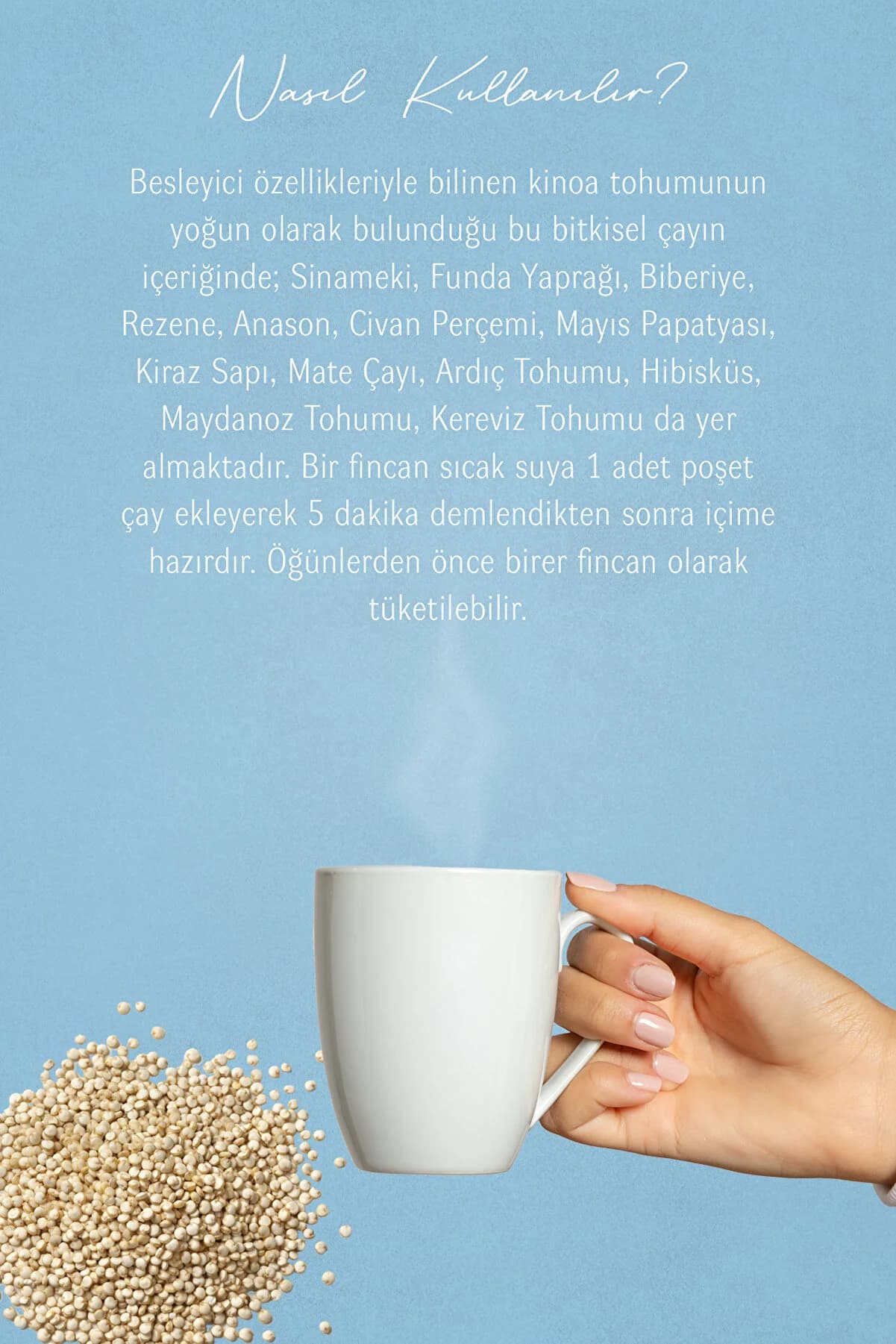 Mecitefendi Kinoa Form Çayı