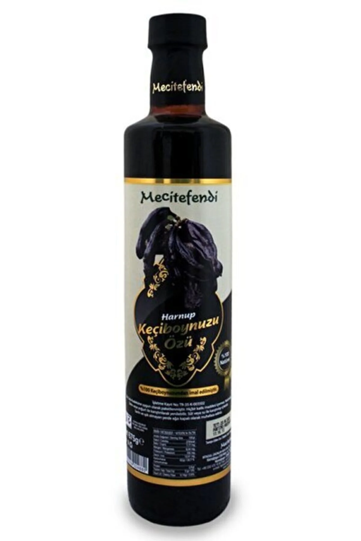 MECİTEFENDİ ORGANİK Keçiboynuzu Özü 675 gr Soğuk Pres