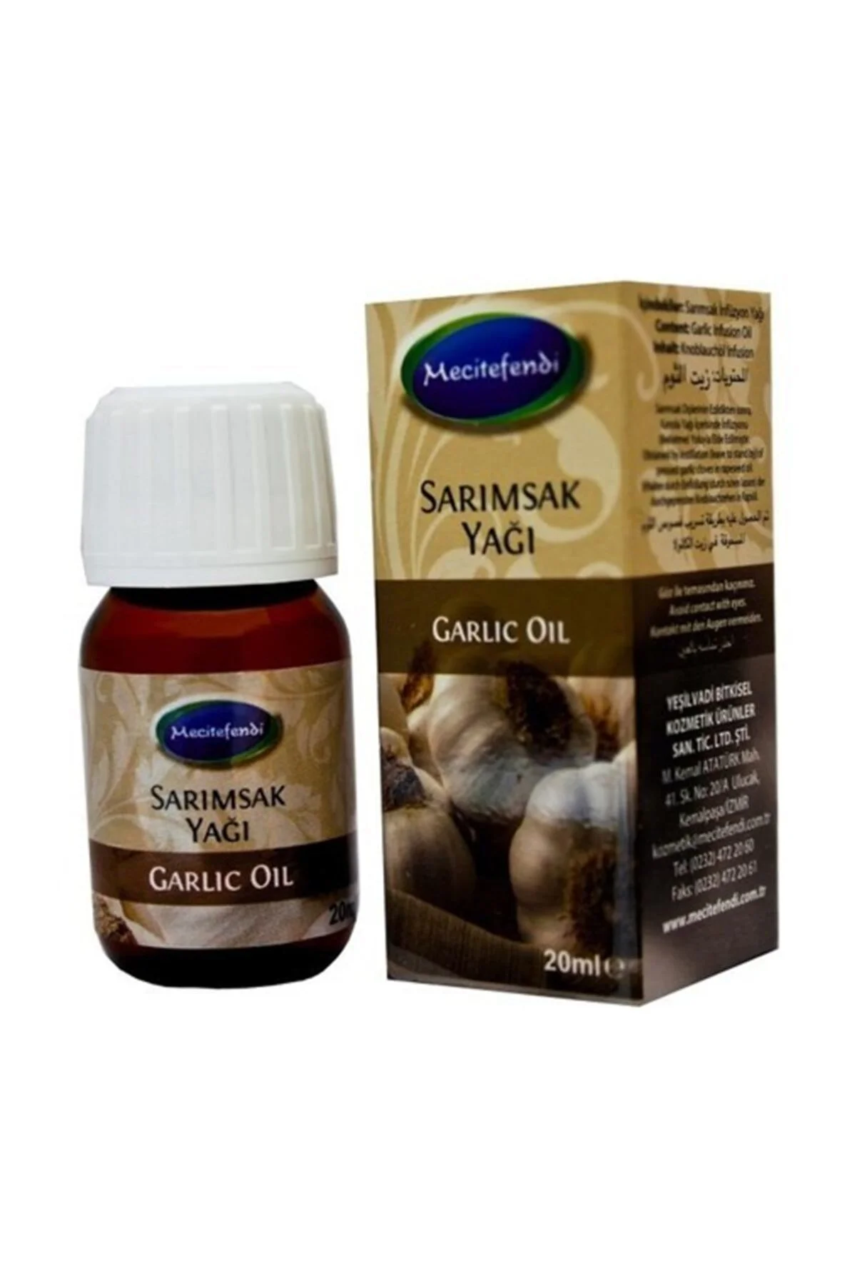 Mecitefendi Sarımsak Yağı 20 Ml.