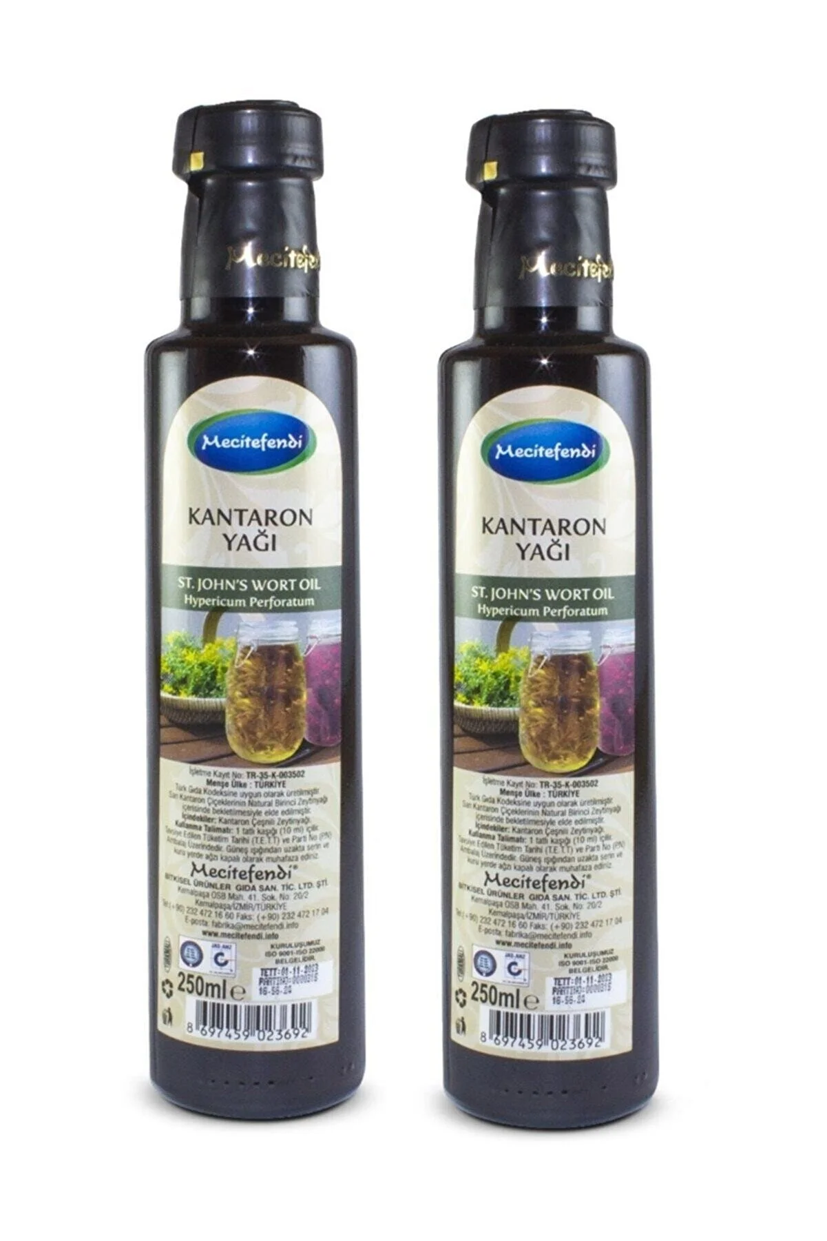 Mecitefendi 2 Adet Kantaron Yağı 2x250 ml