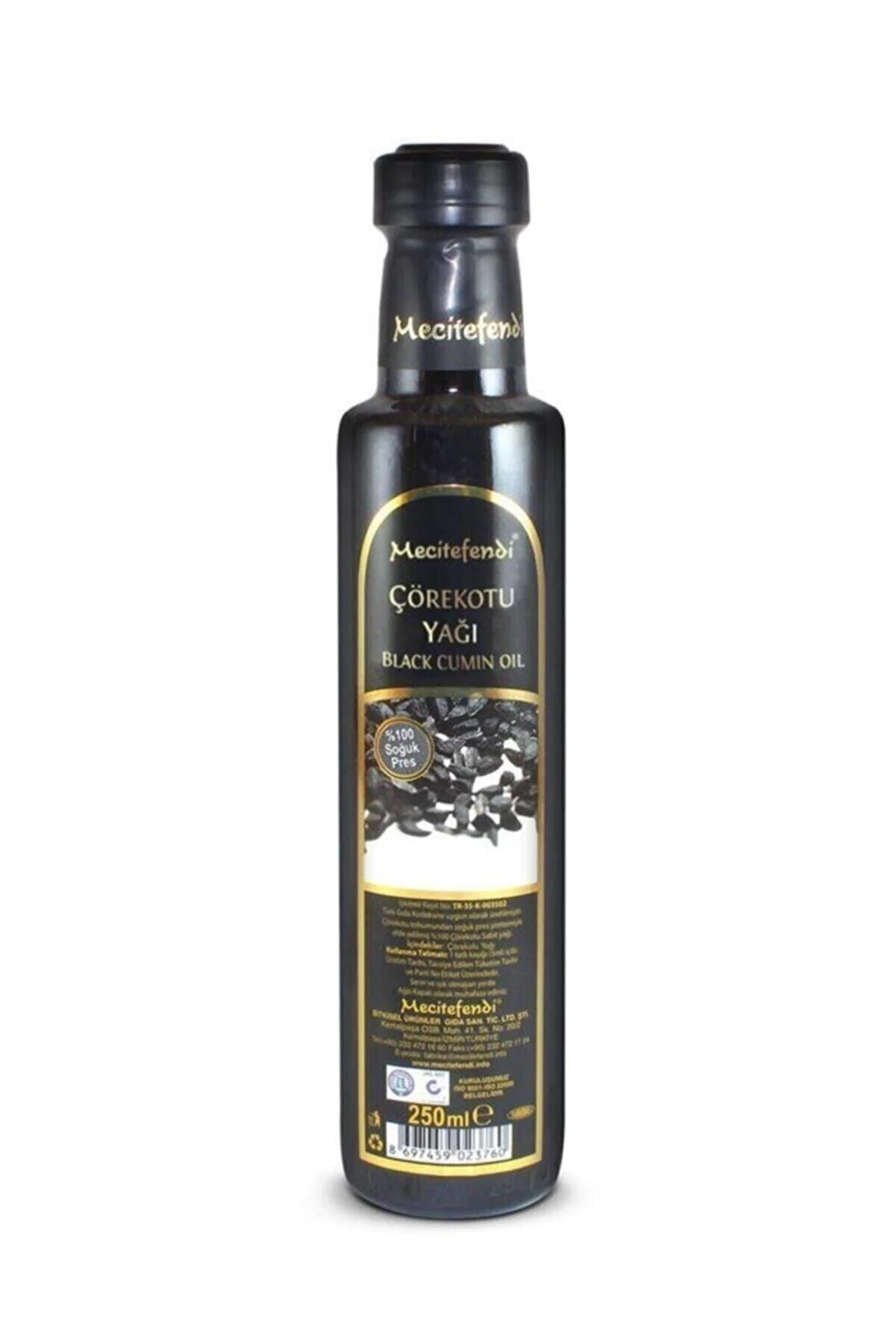 Mecitefendi Soğuk Pres Çörekotu Yağı 250 ml