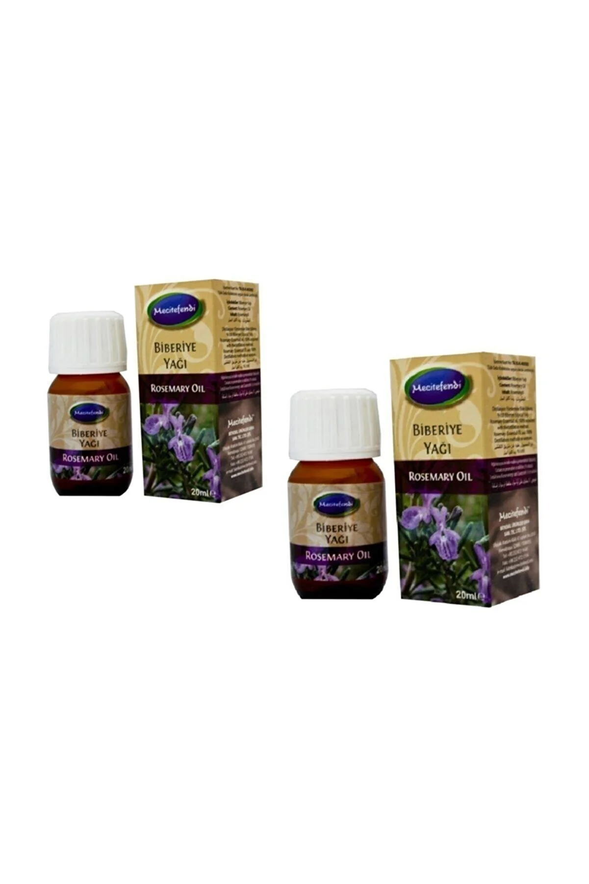 Mecitefendi 2 Adet Mecitefendi Biberiye Yağı 2x20 ml