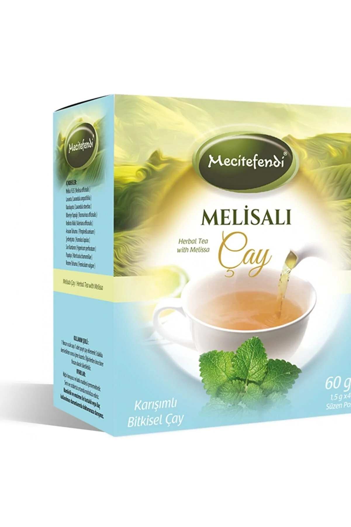 Mecitefendi Melisalı Çay Süzen Poşet 40'lı